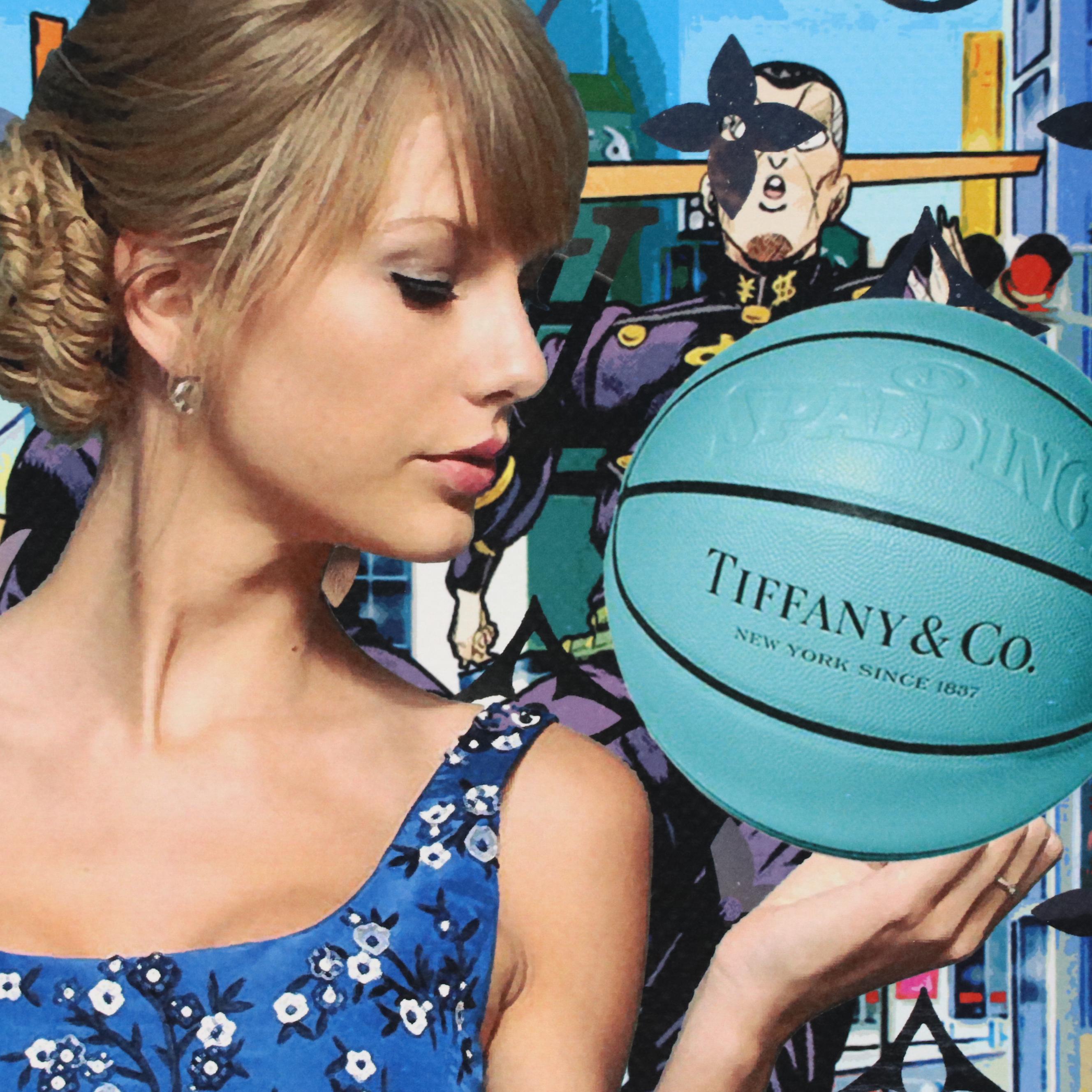 Death NYC Pop Art Graphic Print of Taylor Swift x Louis Vuitton, 2023