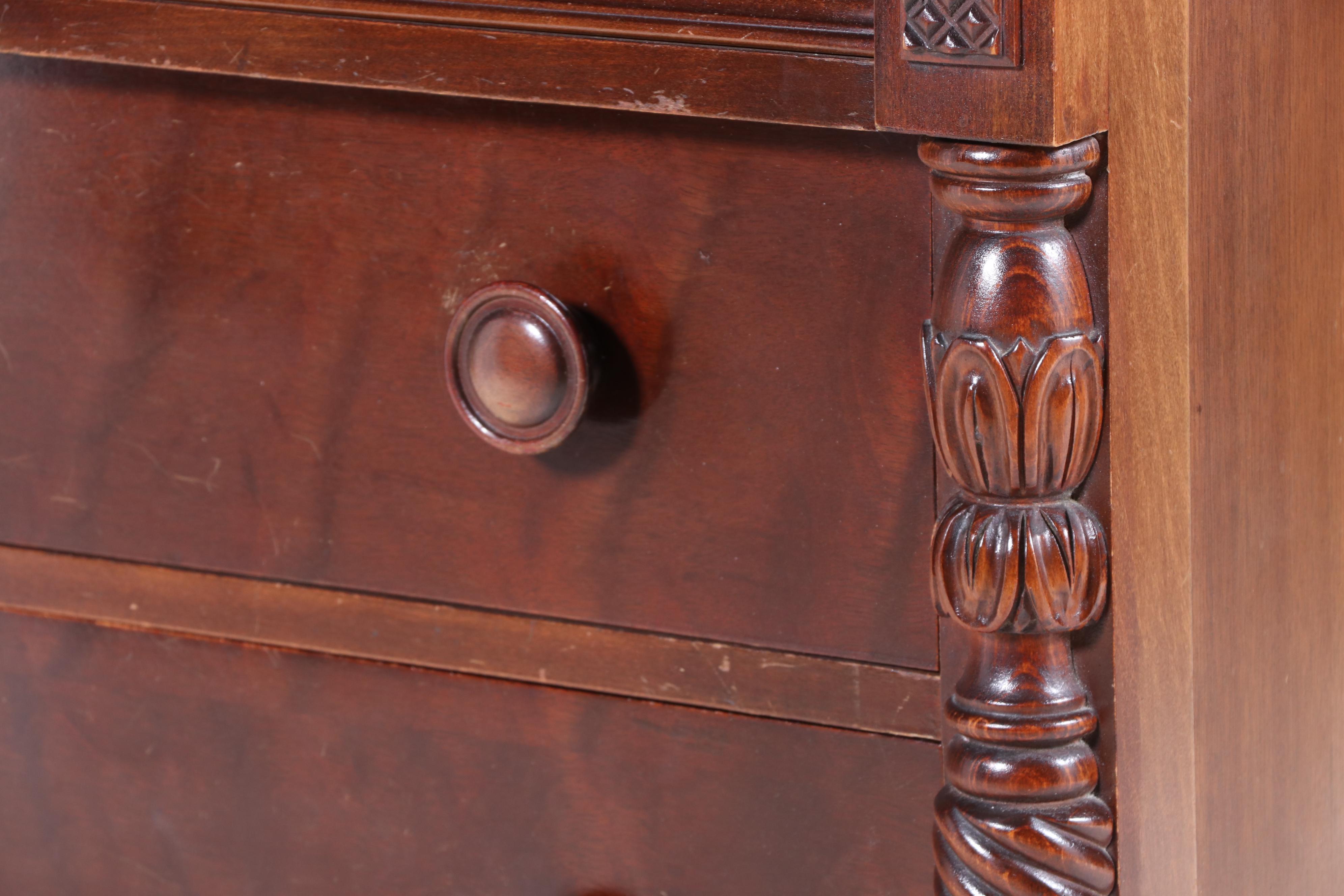 Thomasville Chair Company Classical Style Mahogany Five-Drawer Chest