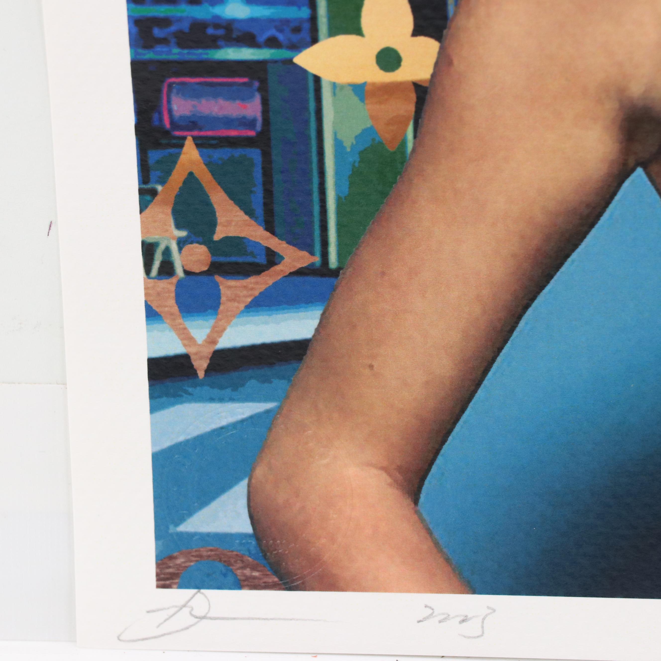 Death NYC Pop Art Graphic Print of Taylor Swift x Louis Vuitton, 2023