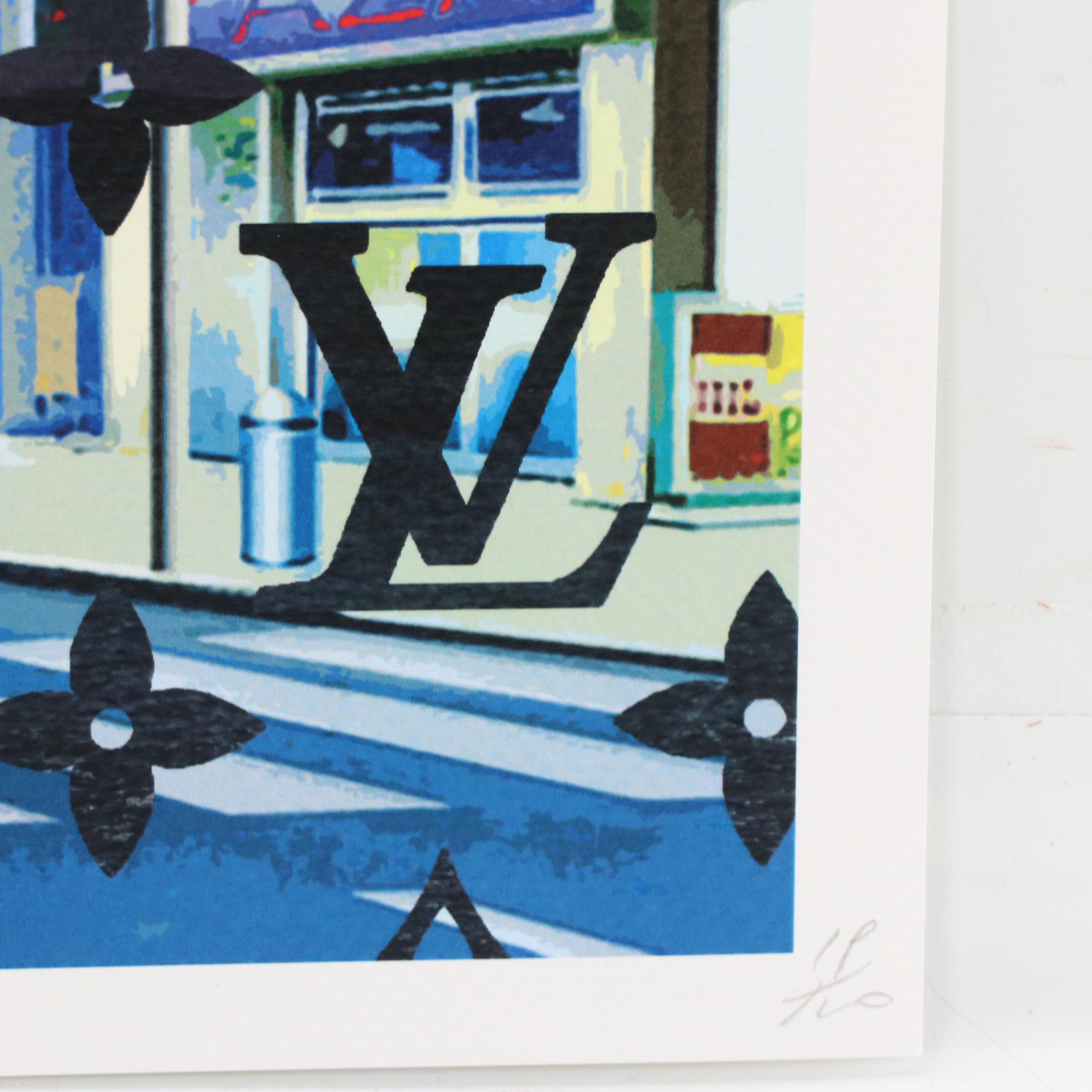 Death NYC Pop Art Graphic Print of Taylor Swift x Louis Vuitton, 2023