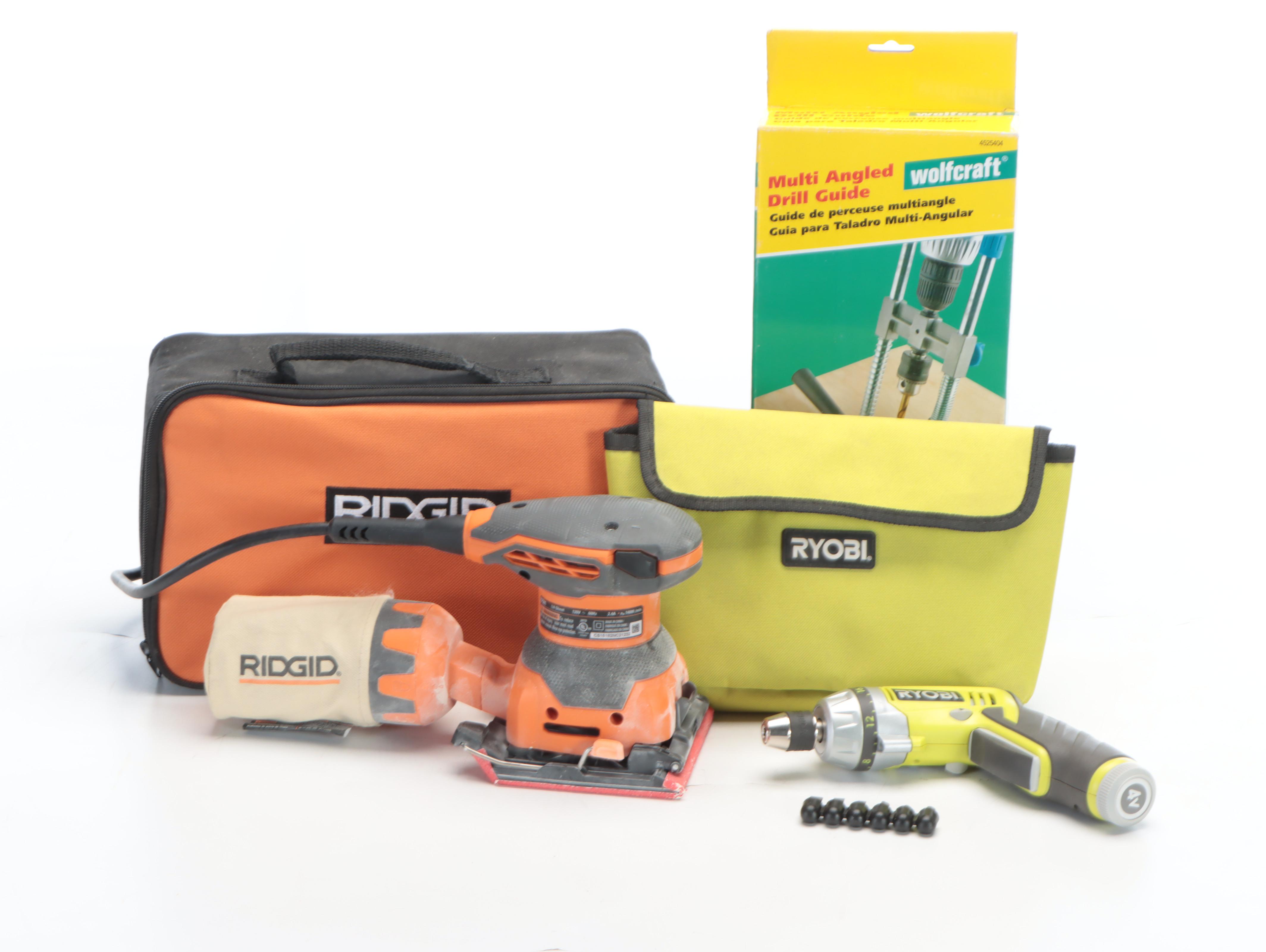 RYOBI Circular Saw with Dremel Rotary Tool Kit and More Power Tools