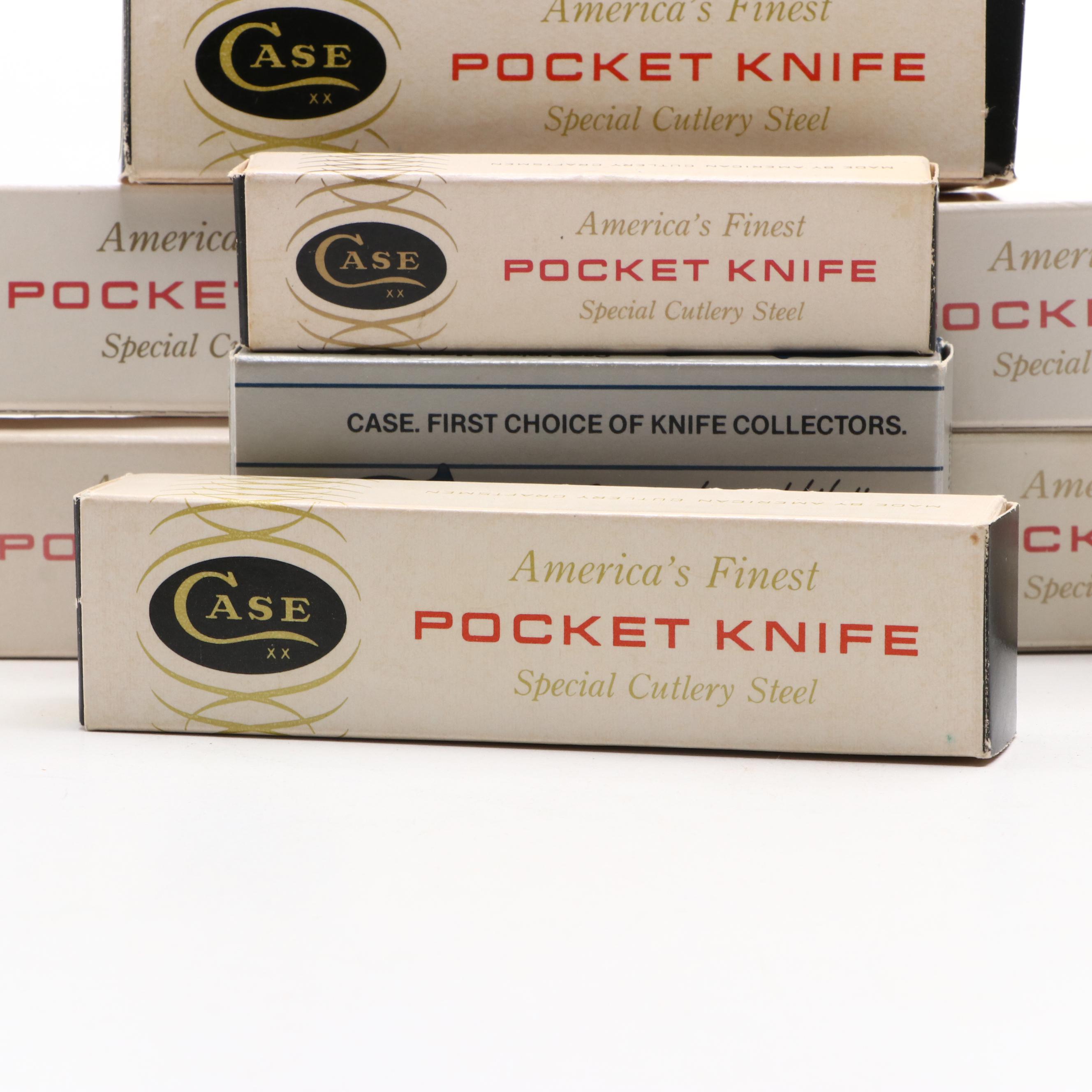 Case Folding Pocket Knives Assortment