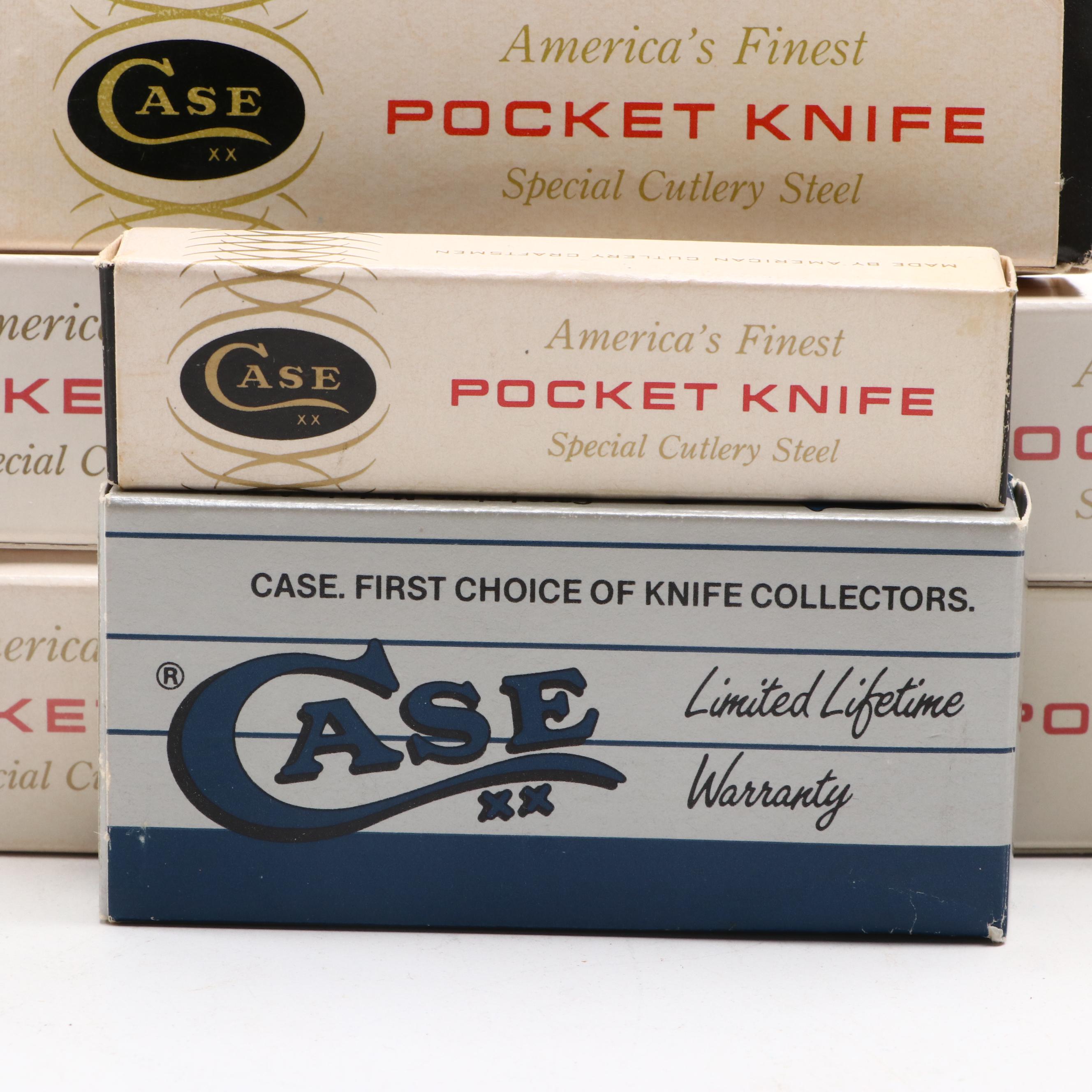 Case Folding Pocket Knives Assortment