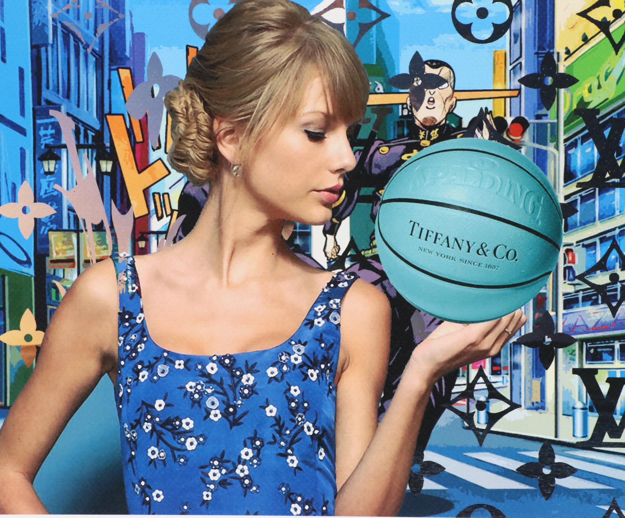 Death NYC Pop Art Graphic Print of Taylor Swift x Louis Vuitton, 2023