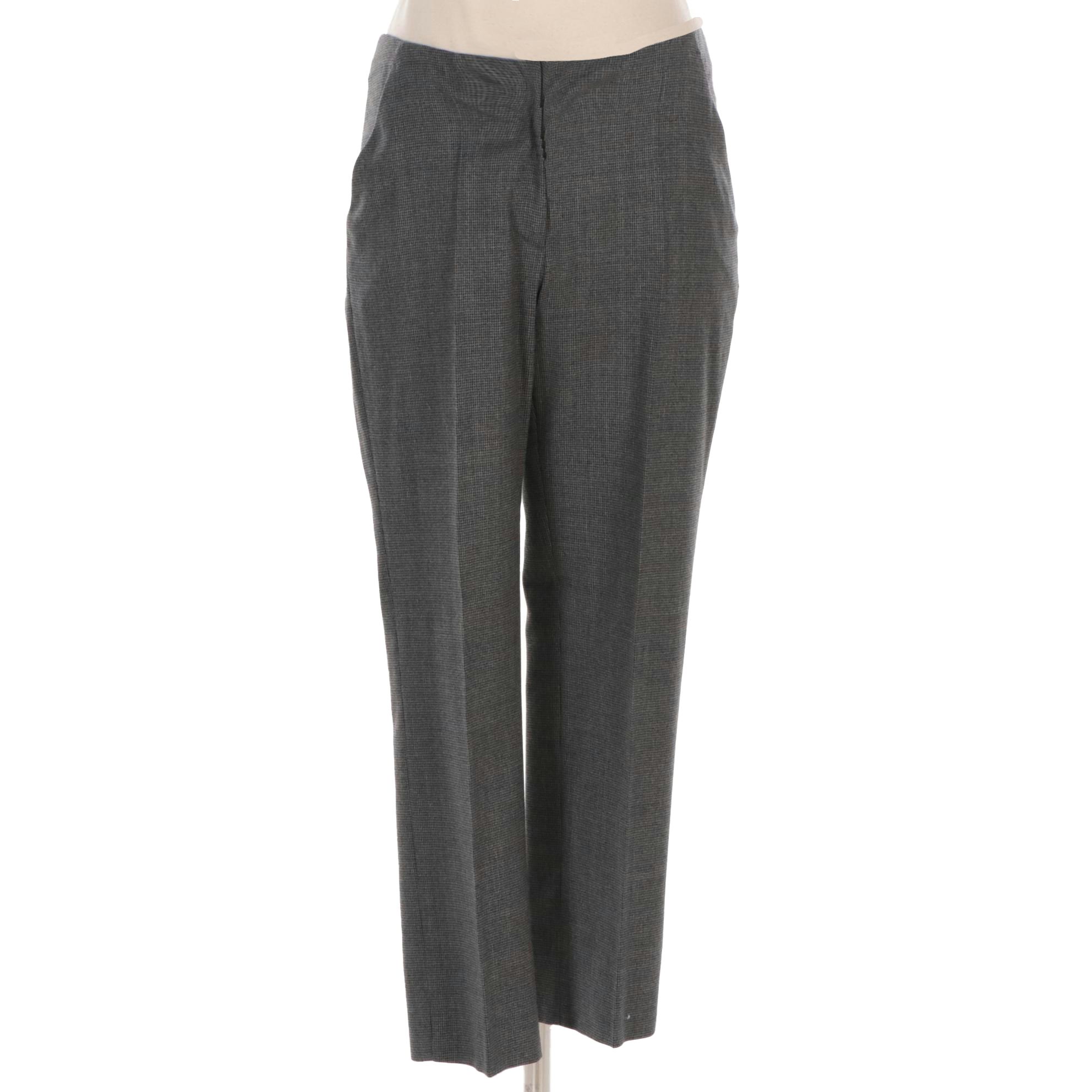 Prada Wool Blend Pants