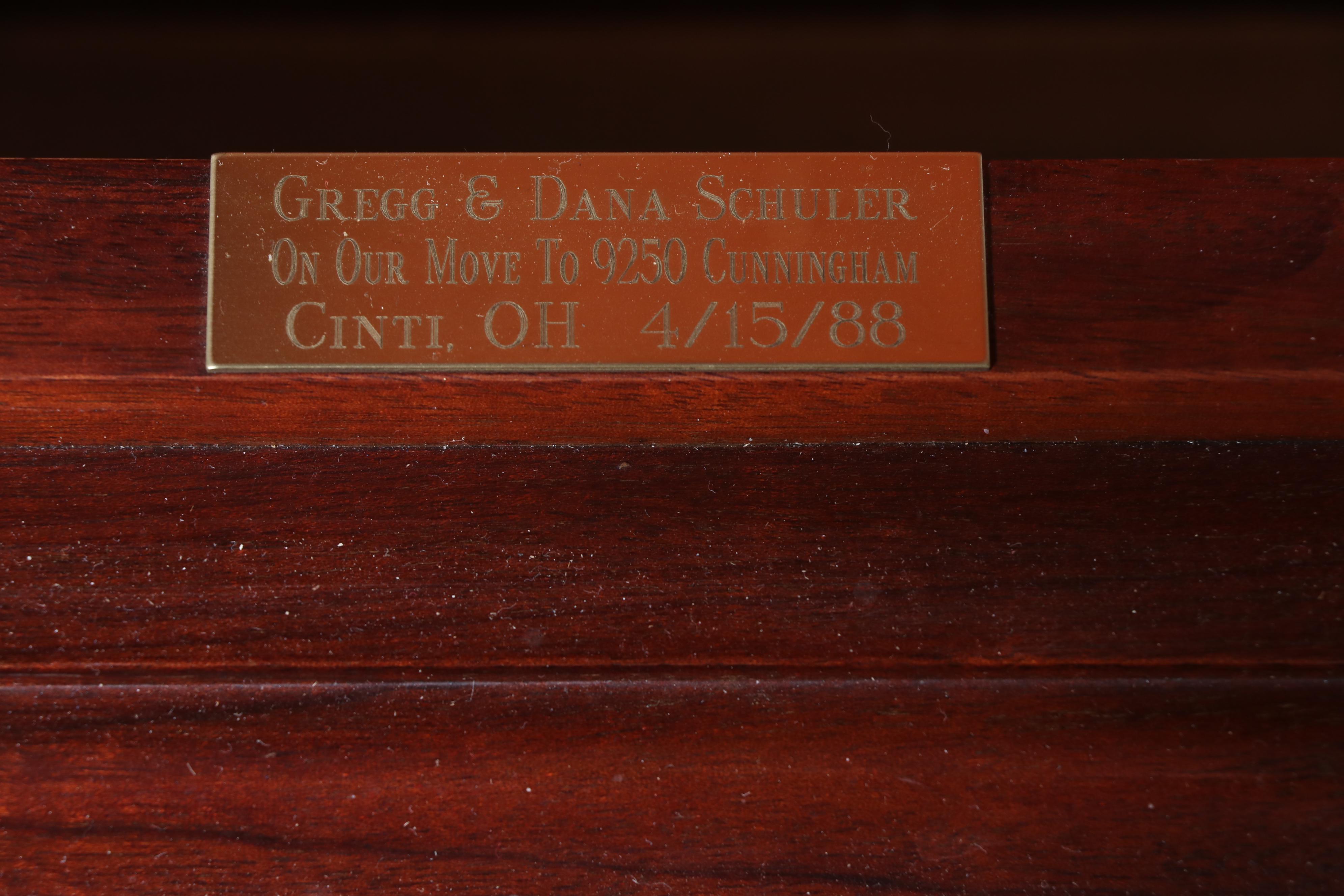 Baldwin Piano & Organ Co. 125th Anniversary Grandfather Clock