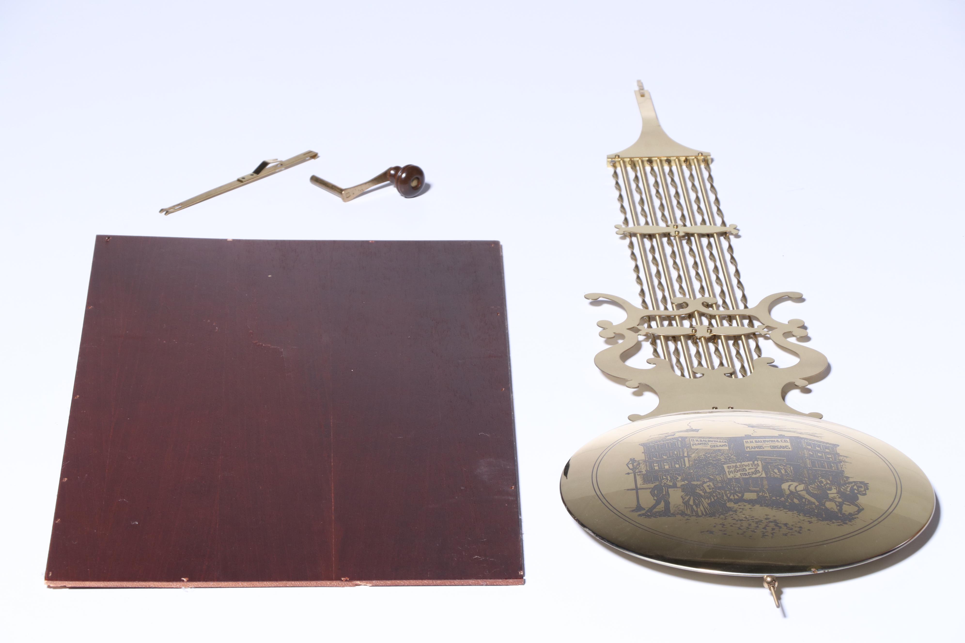 Baldwin Piano & Organ Co. 125th Anniversary Grandfather Clock