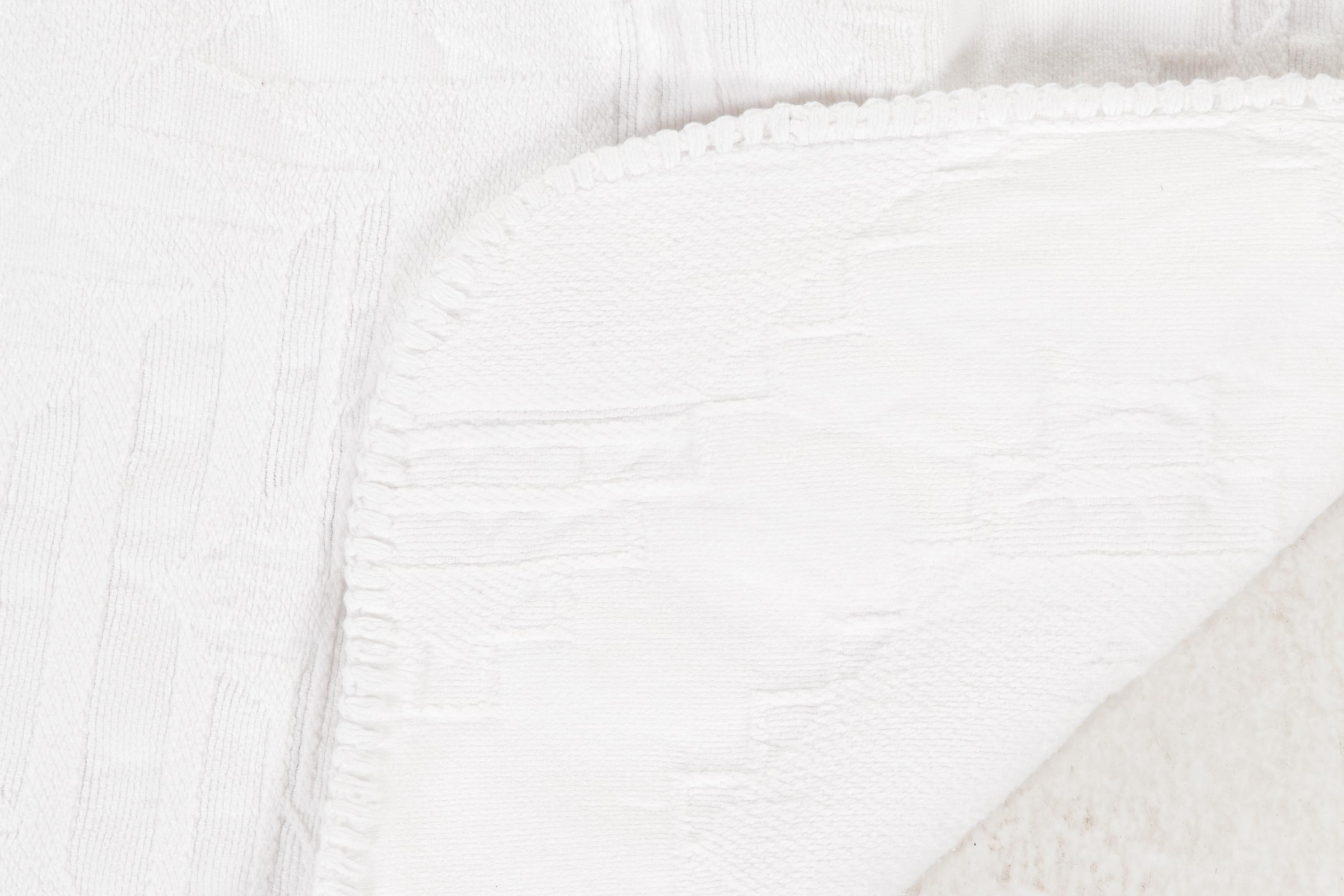 Martha Stewart Stitched Cotton and Other White Matelassé Coverlets