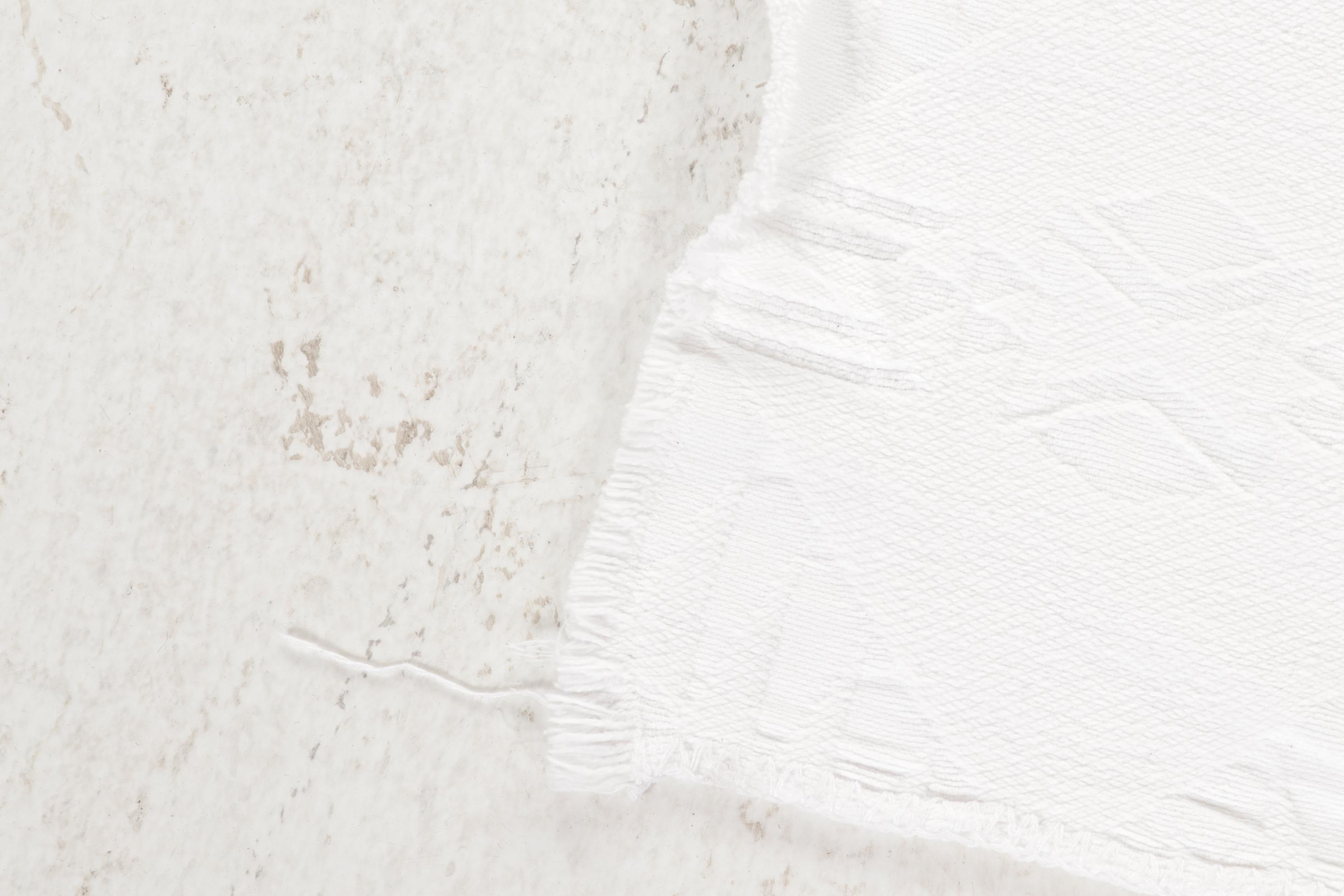 Martha Stewart Stitched Cotton and Other White Matelassé Coverlets