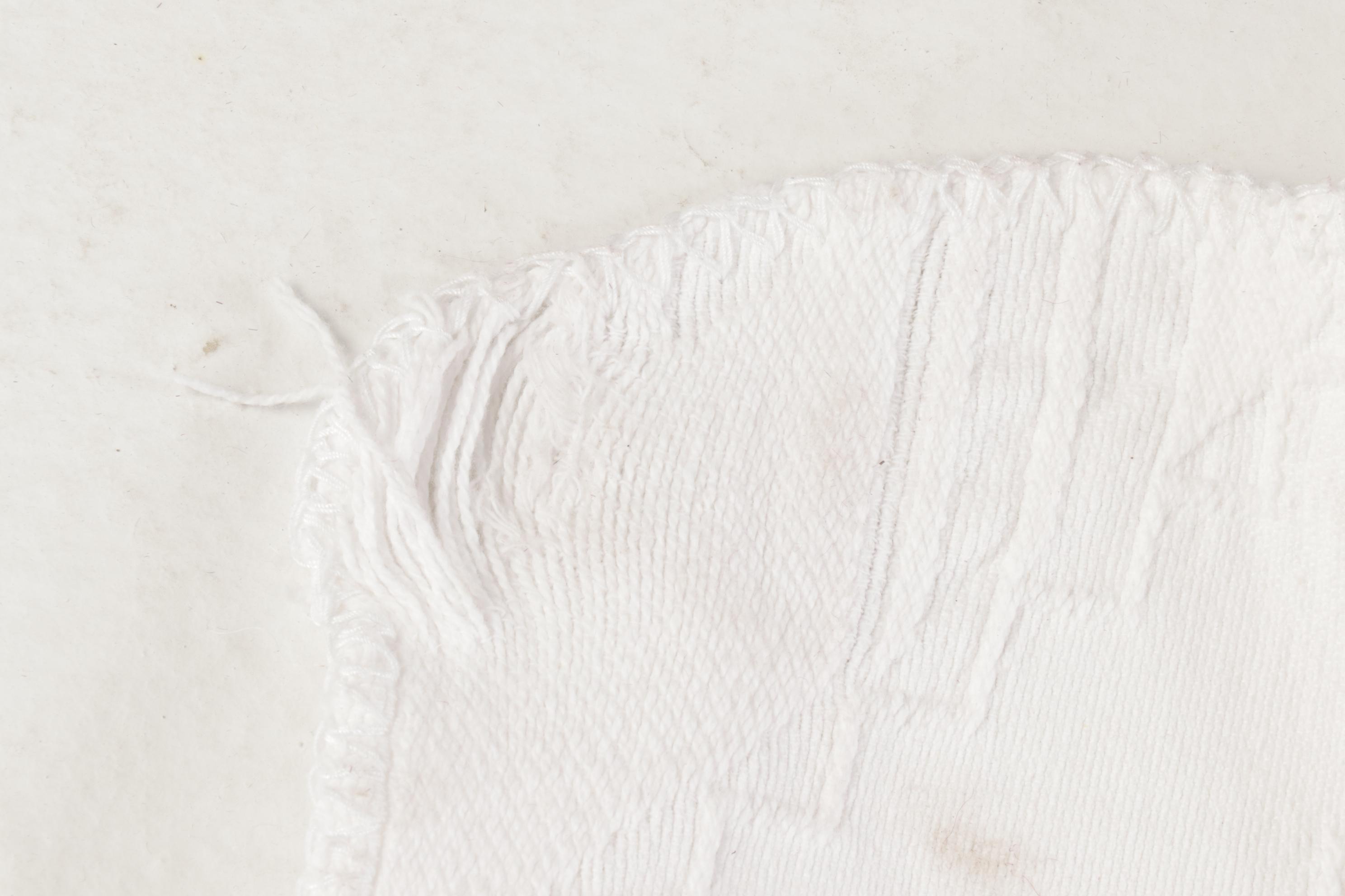 Martha Stewart Stitched Cotton and Other White Matelassé Coverlets