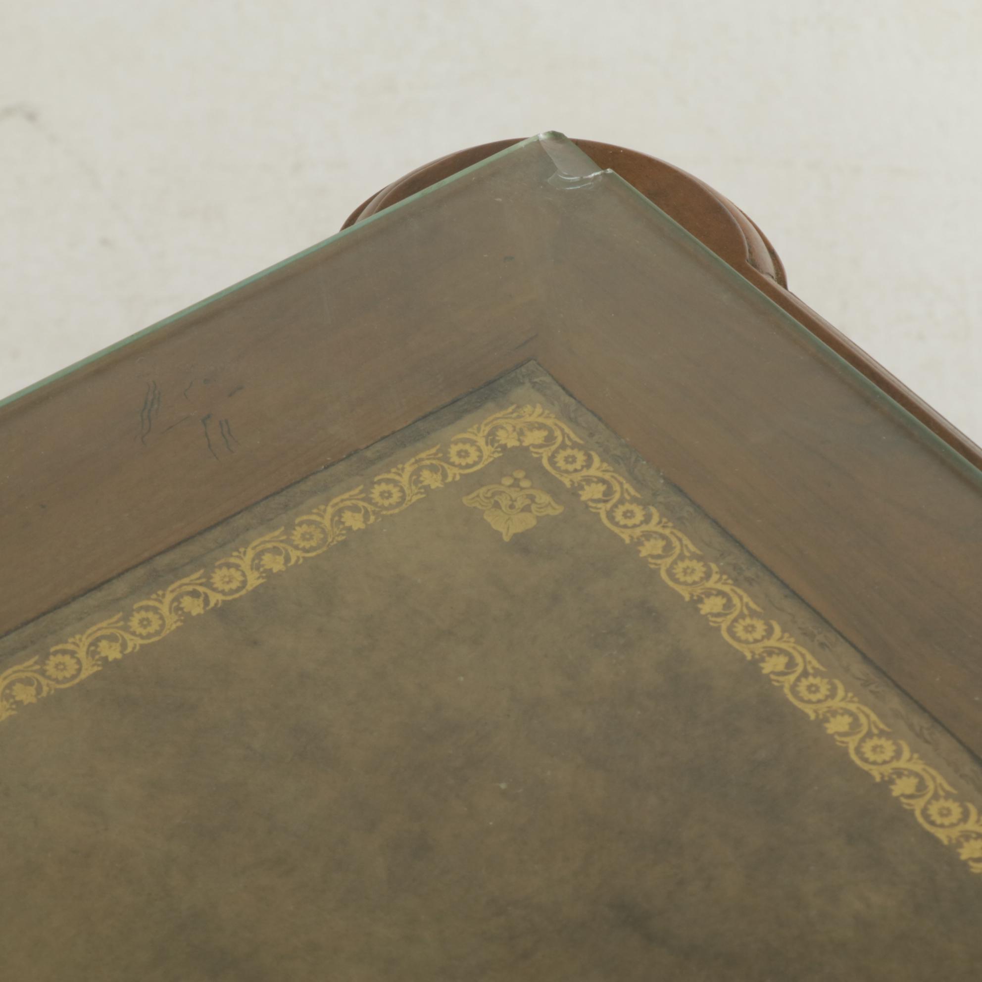 Baker Furniture "Collector's Edition" Louis XVI Style Desk Plus Caned Chair