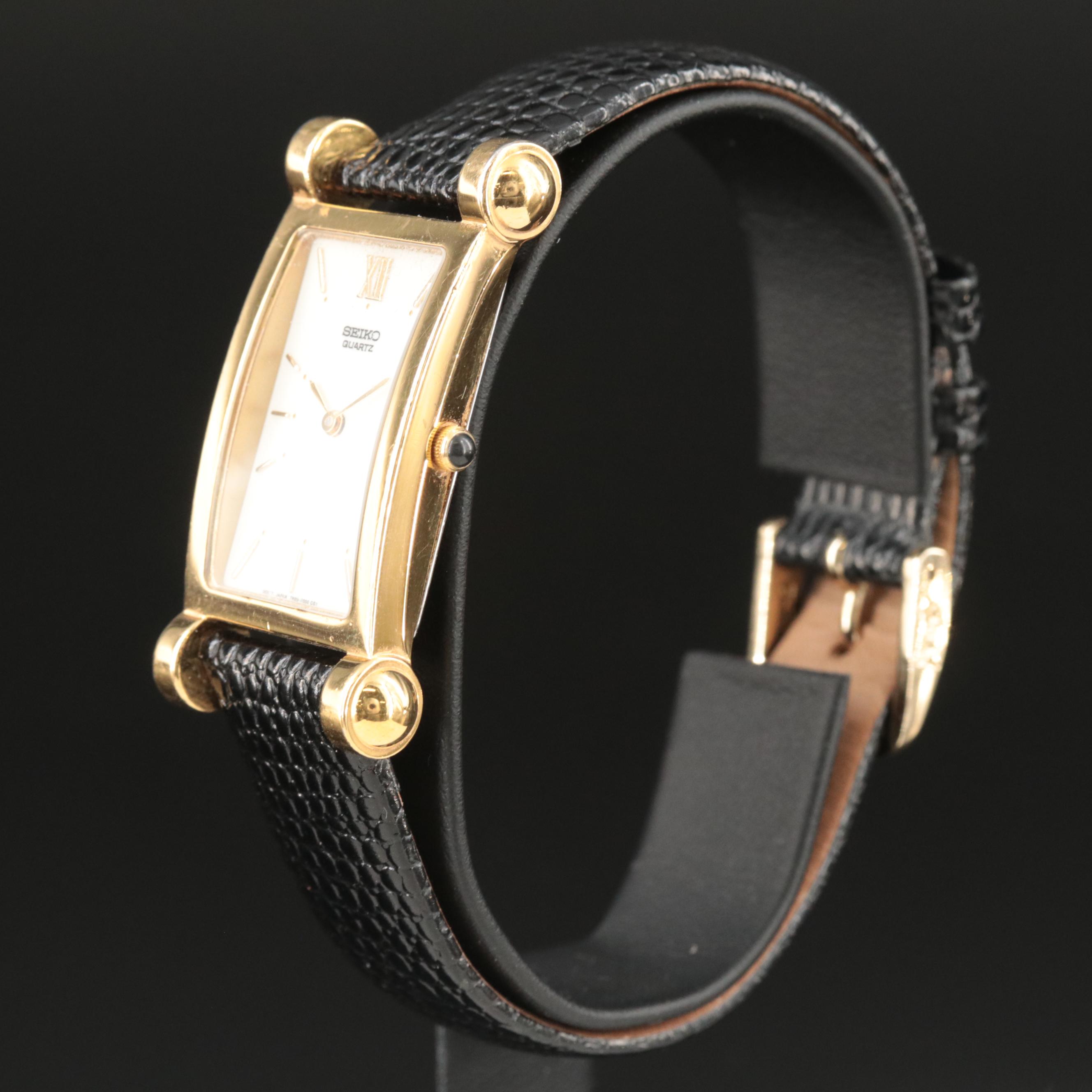 Seiko Gold-Tone Quartz Watch