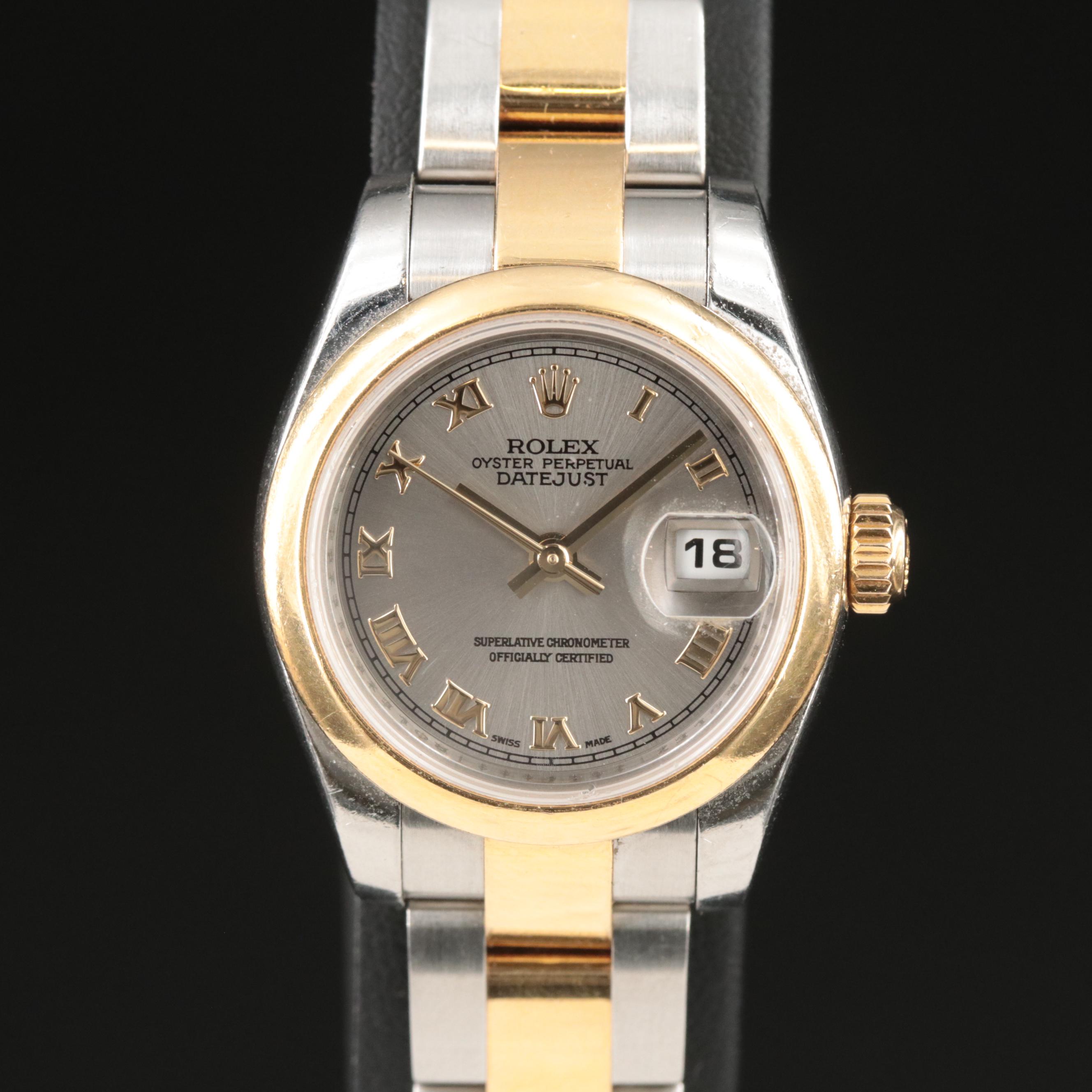 2006 Rolex Oyster Perpetual Rolesor Datejust Watch
