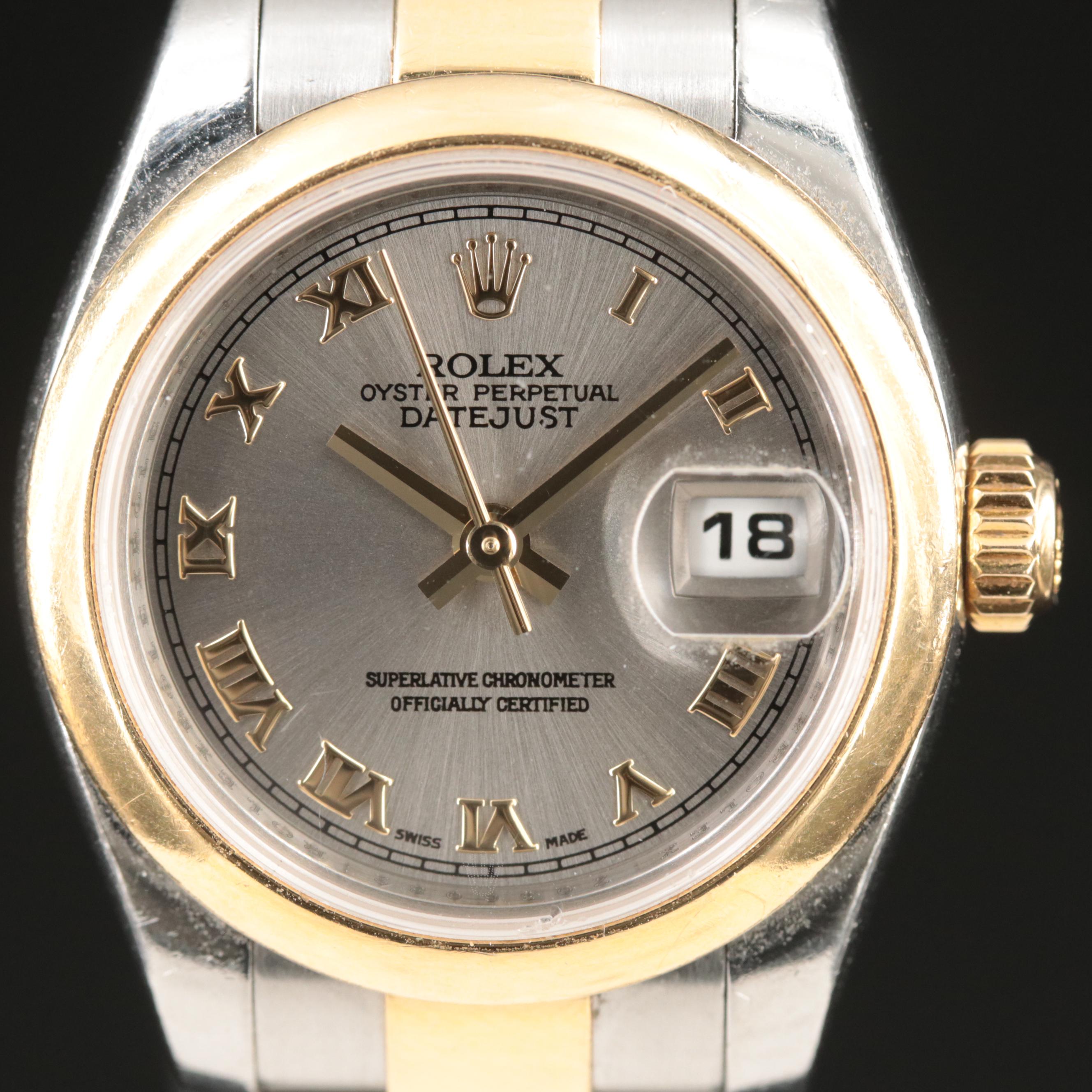 2006 Rolex Oyster Perpetual Rolesor Datejust Watch