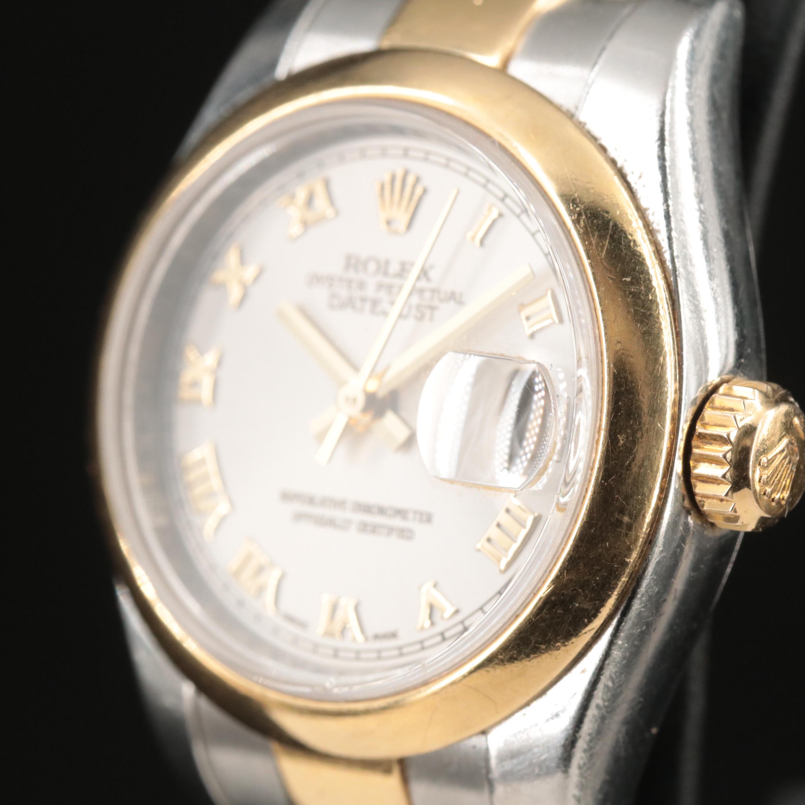 2006 Rolex Oyster Perpetual Rolesor Datejust Watch