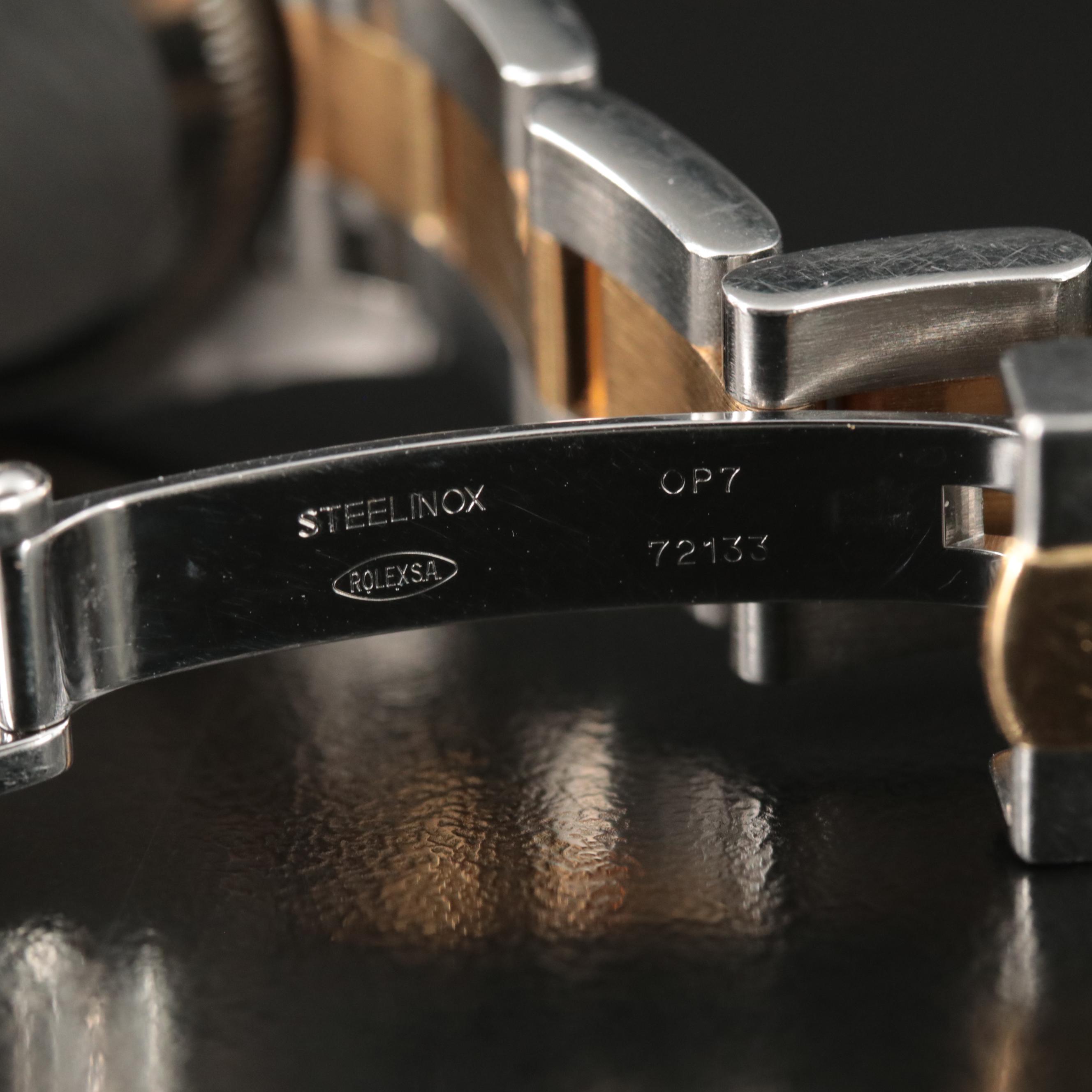 2006 Rolex Oyster Perpetual Rolesor Datejust Watch