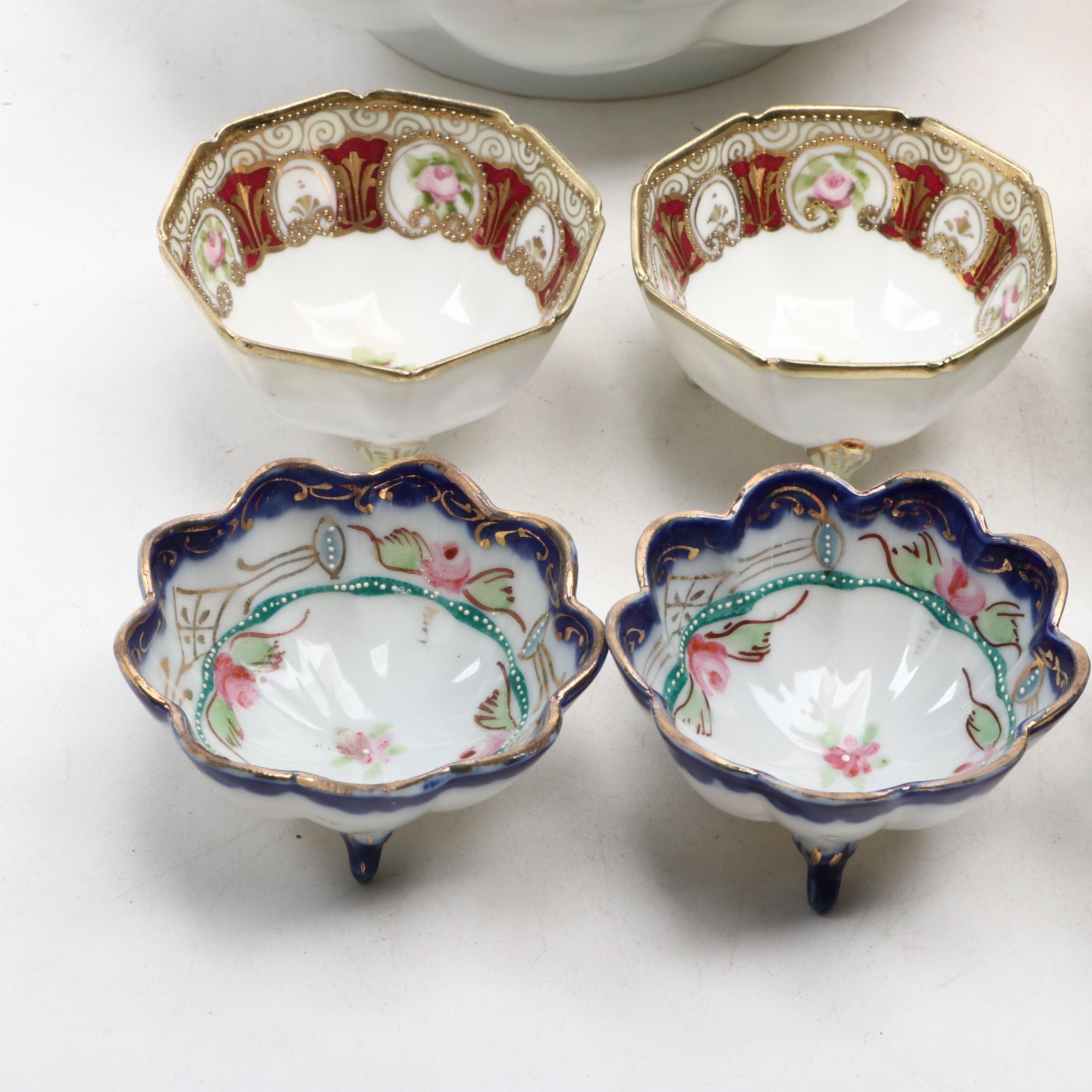 Morimura Brothers Nippon Hand-Painted Porcelain Bowls and More