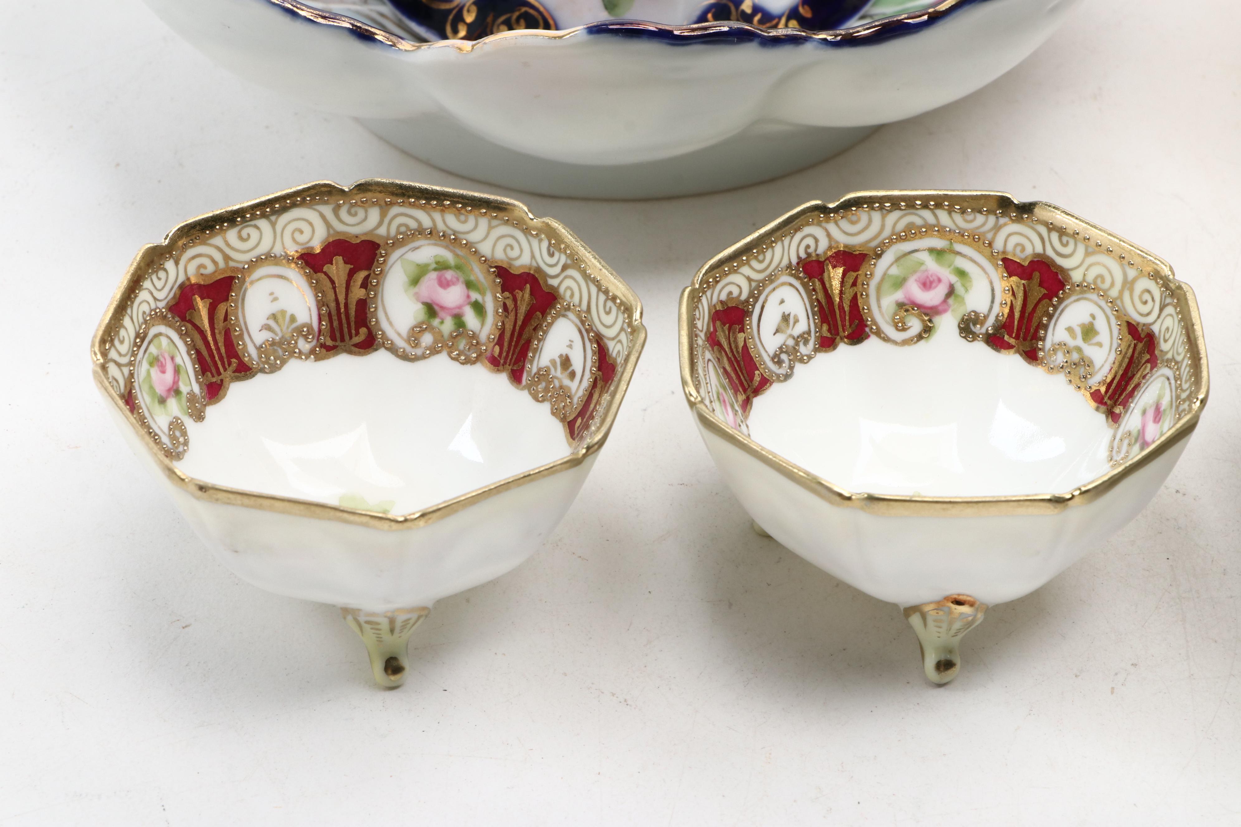 Morimura Brothers Nippon Hand-Painted Porcelain Bowls and More