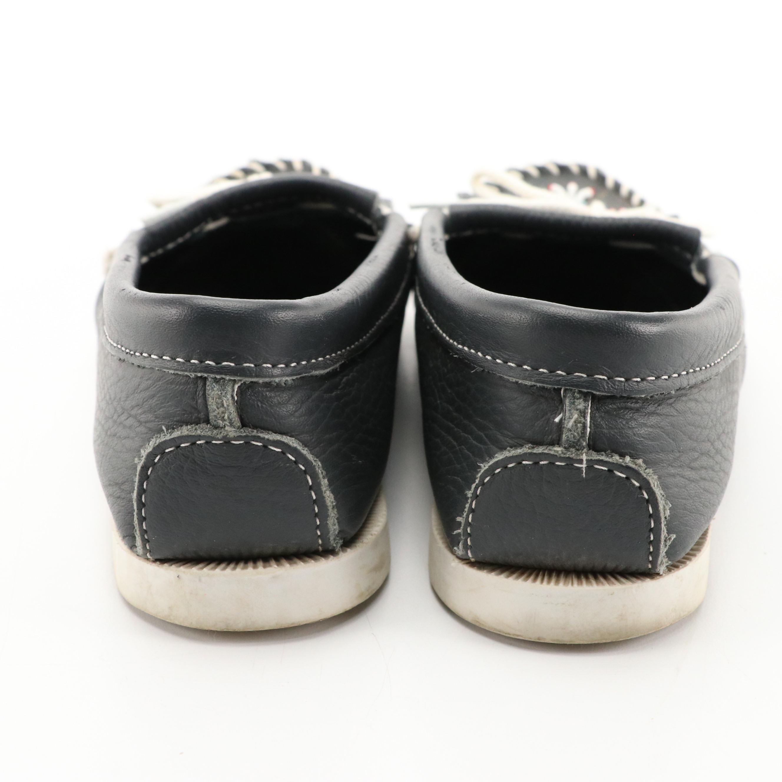 Tory Burch Hank Court Sneakers and Minnetonka Beaded Thunderbird Moccasins