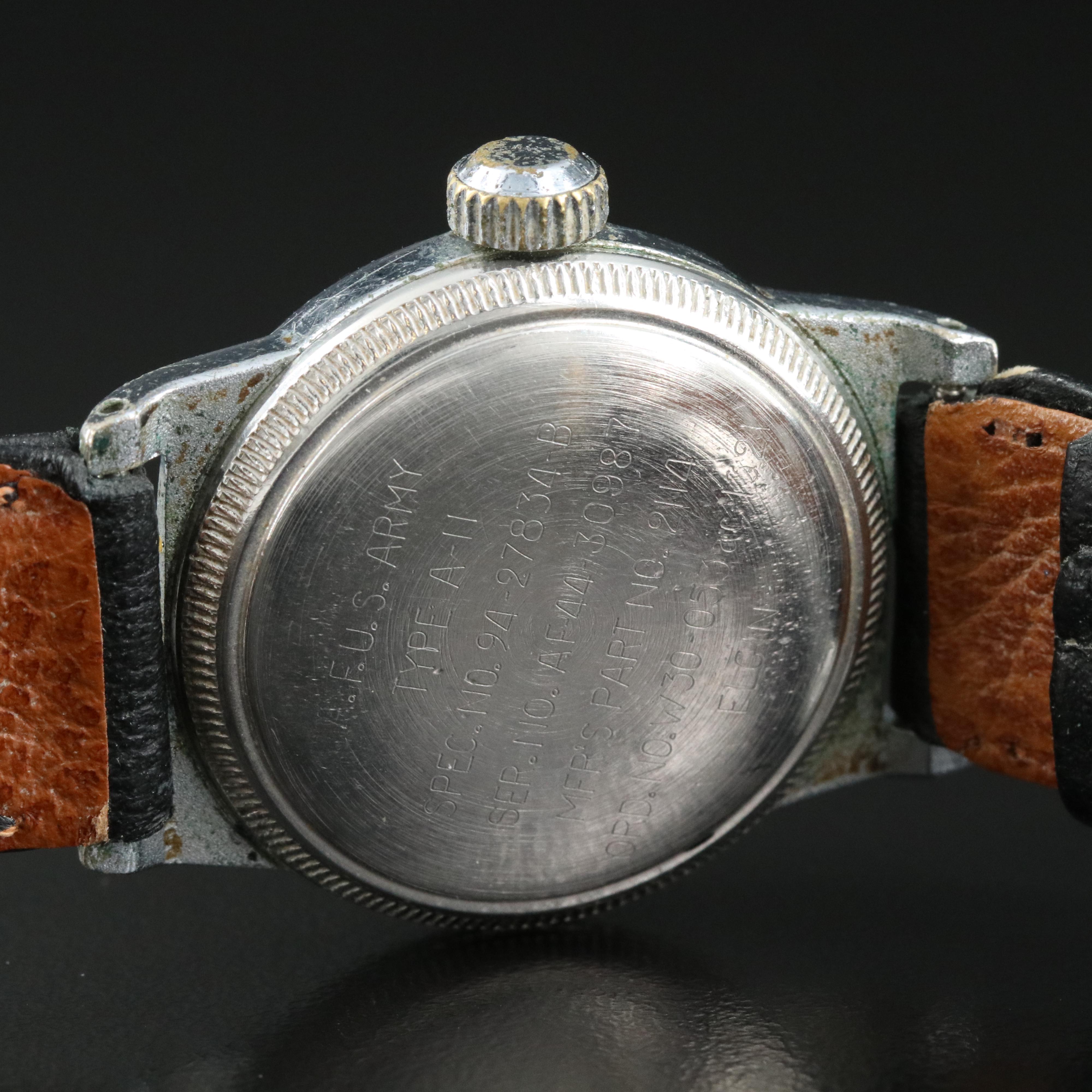 Vintage Elgin WWII Military Spec Watch