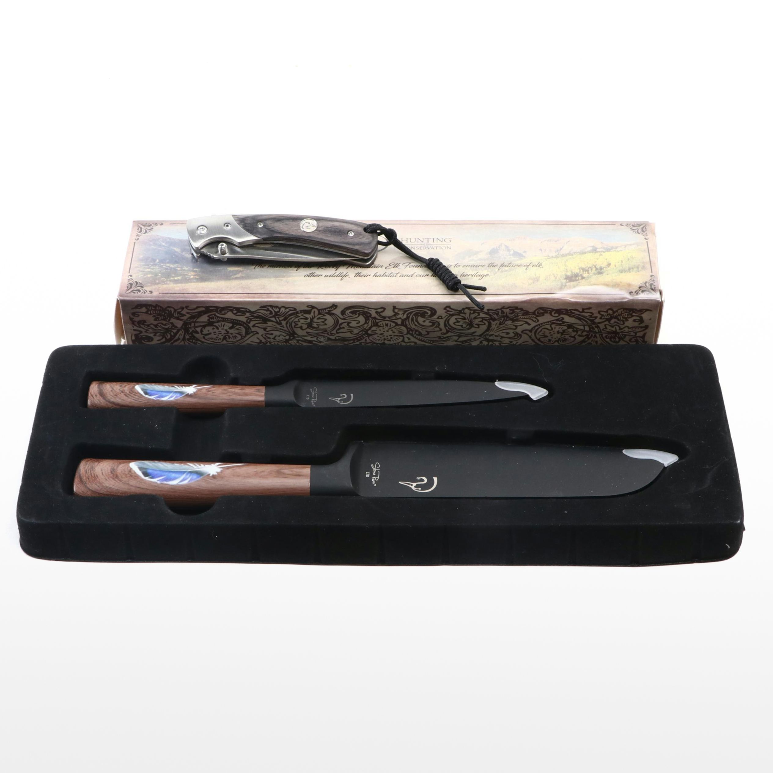 Stone River Ltd. Chef's Knives, Ducks Unlimited Folding Pocket Knife