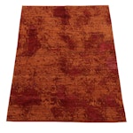 5'8 x 7'10 Hand-Knotted Indo-Persian Gabbeh Area Rug