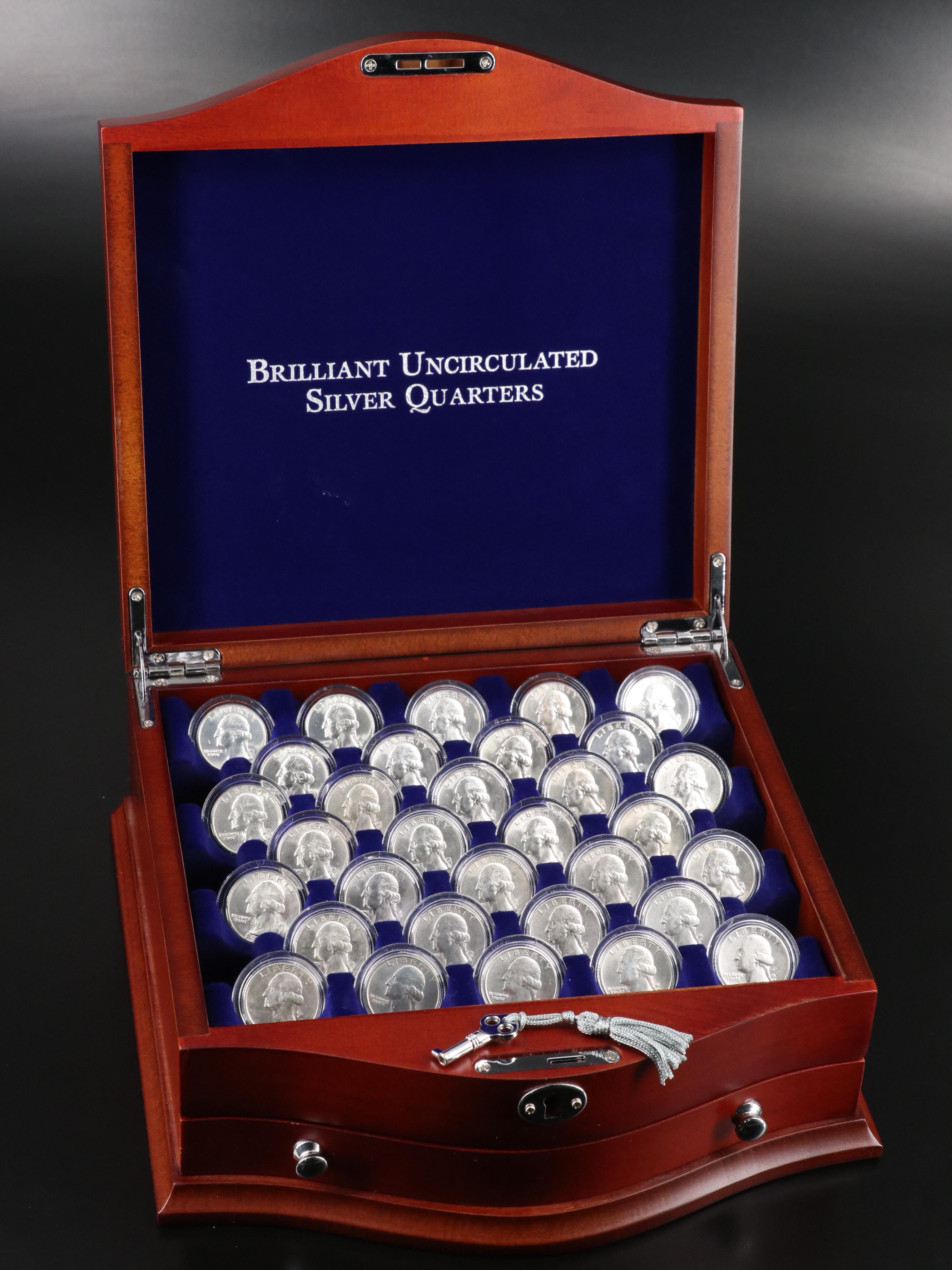 Complete Date Set of Silver Washington Quarters 1932-1964