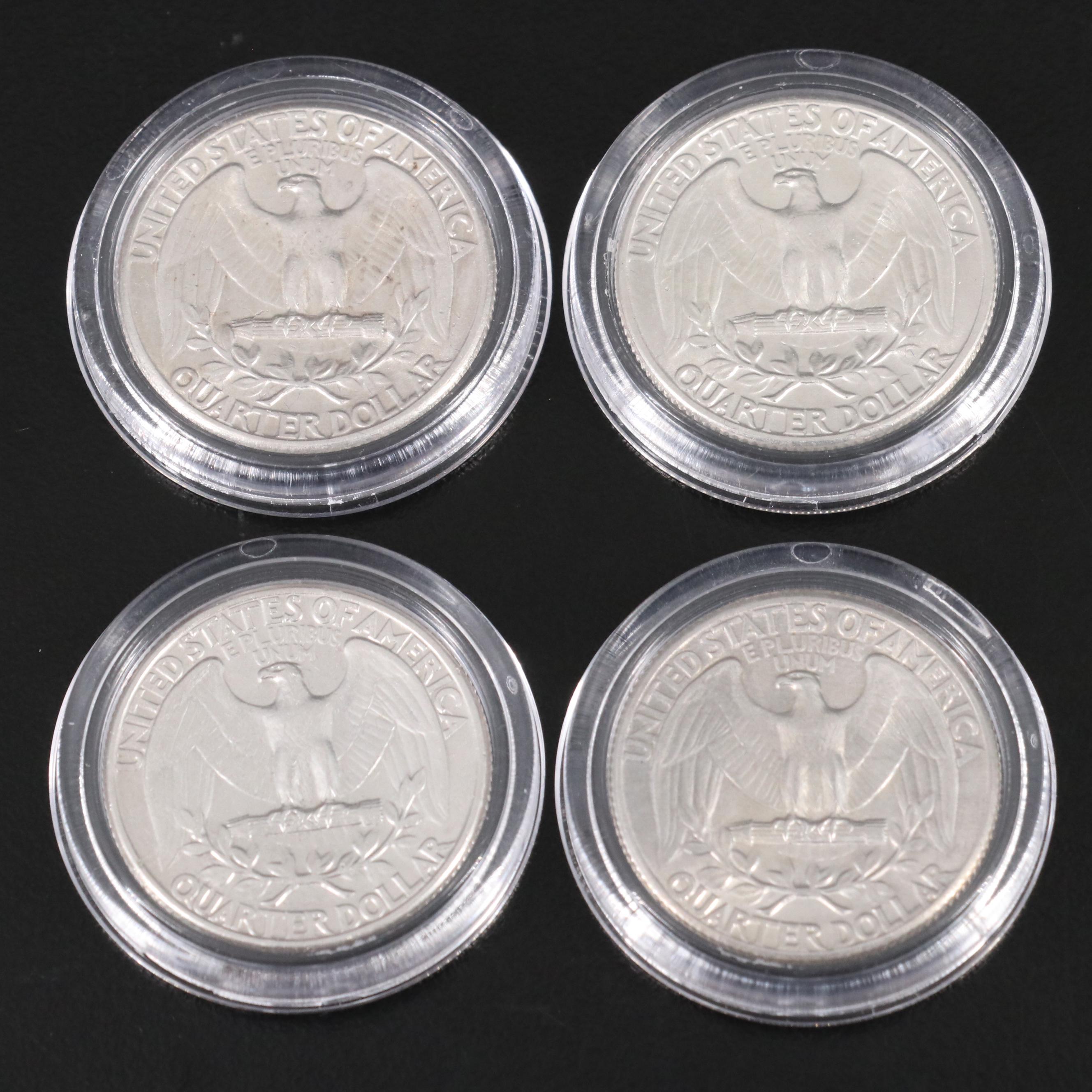 Complete Date Set of Silver Washington Quarters 1932-1964