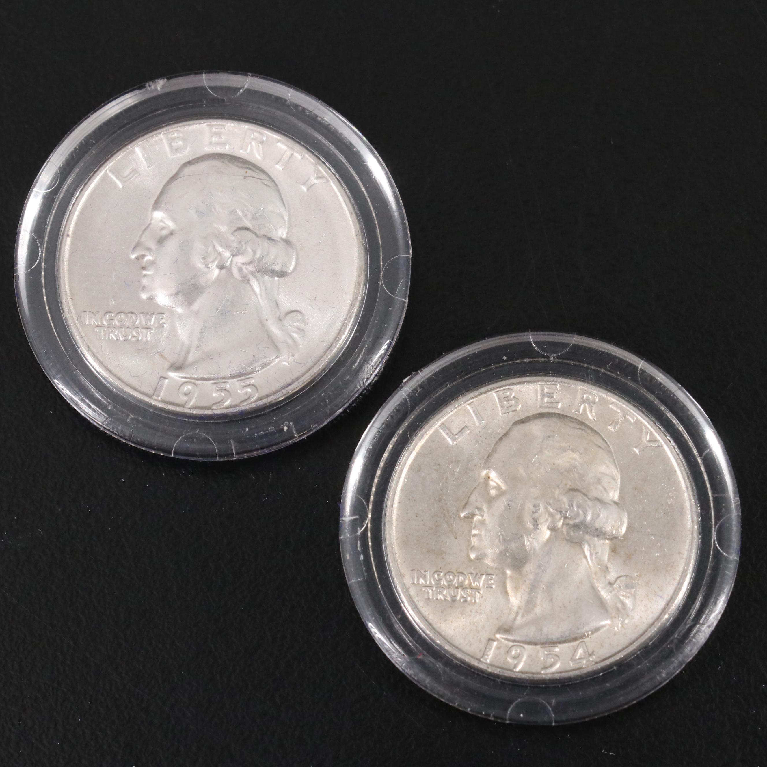 Complete Date Set of Silver Washington Quarters 1932-1964