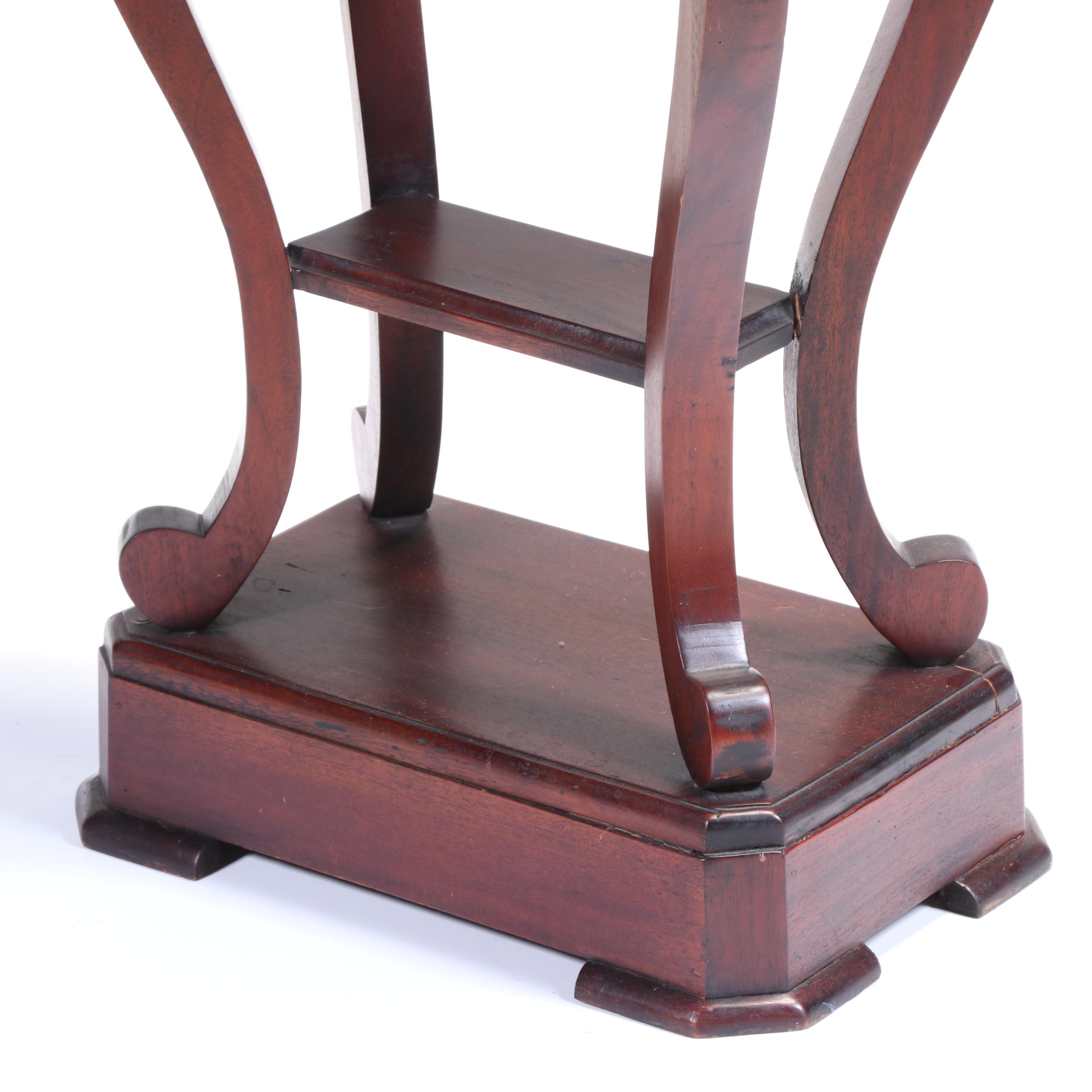 "Olivia" Classical Style Hardwood Three-Tier Side Table