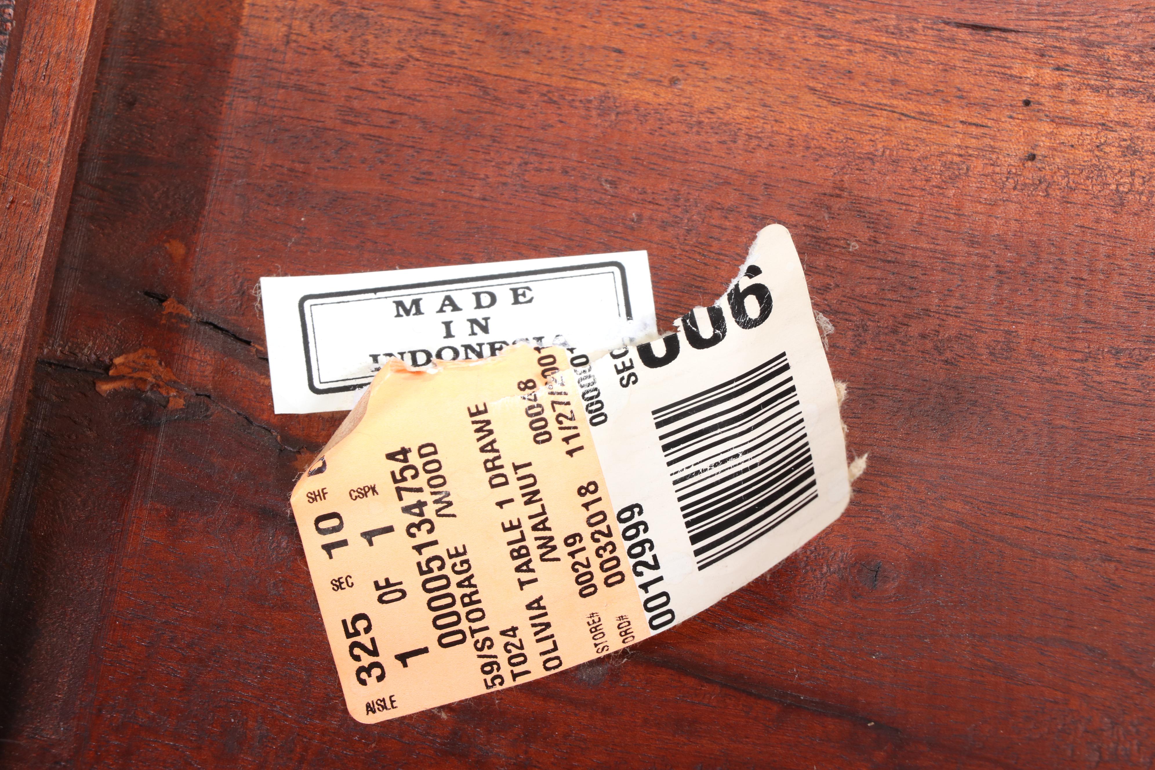 "Olivia" Classical Style Hardwood Three-Tier Side Table