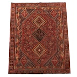 6'2 x 8'11 Hand-Knotted Persian Lurs Area Rug