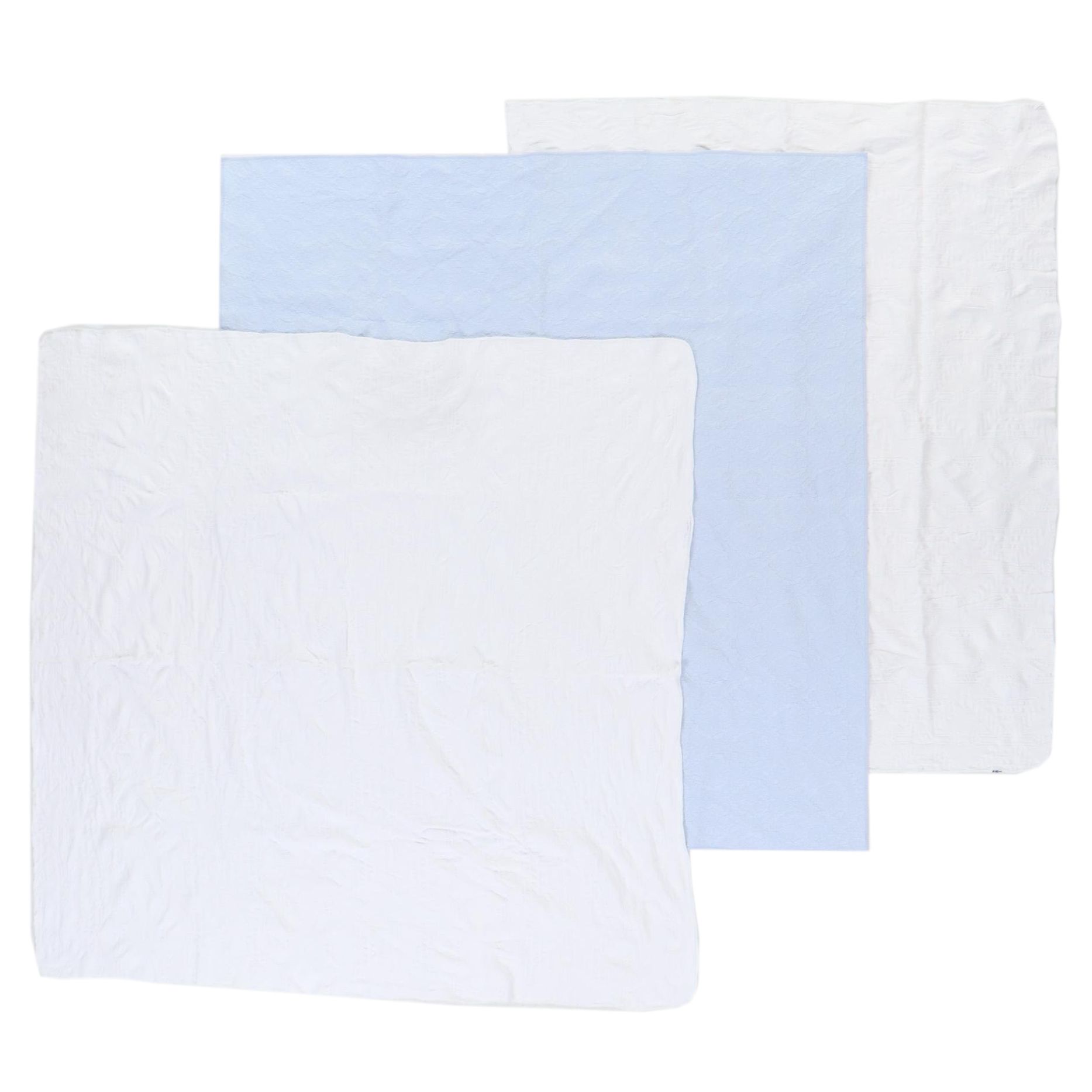 Martha Stewart Stitched Cotton and Other White Matelassé Coverlets
