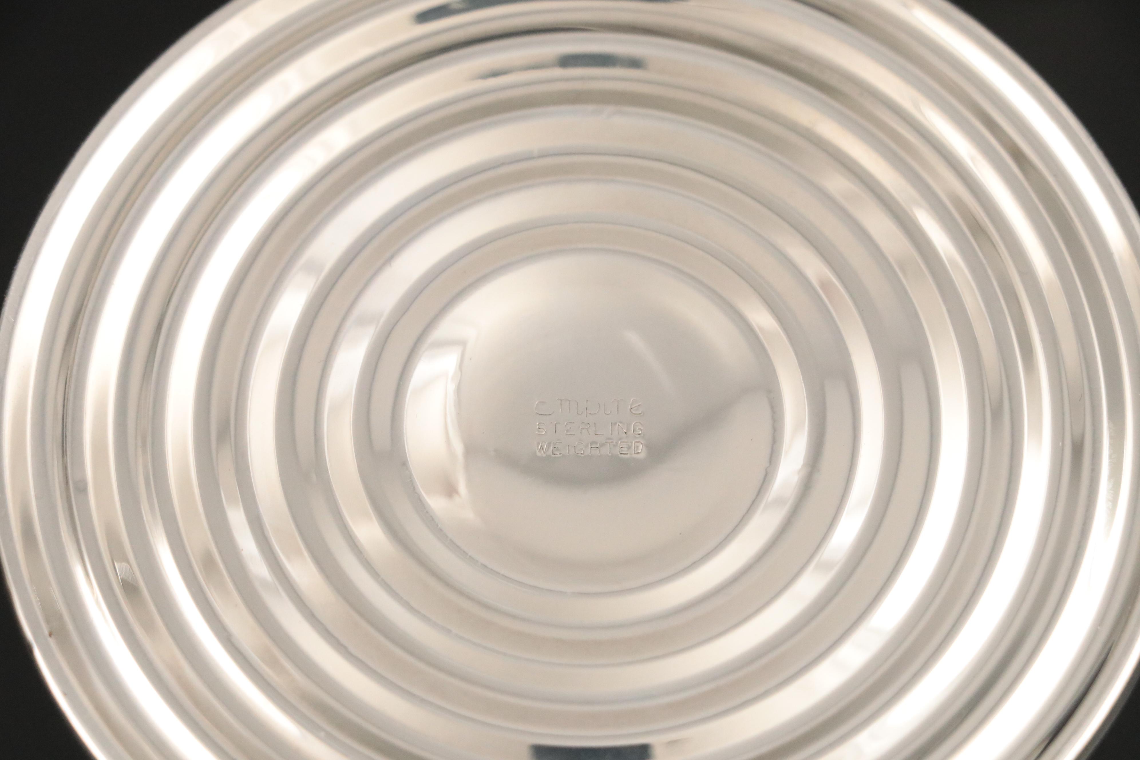 Pairs of Towle and Empire Weighted Sterling Silver Candlesticks