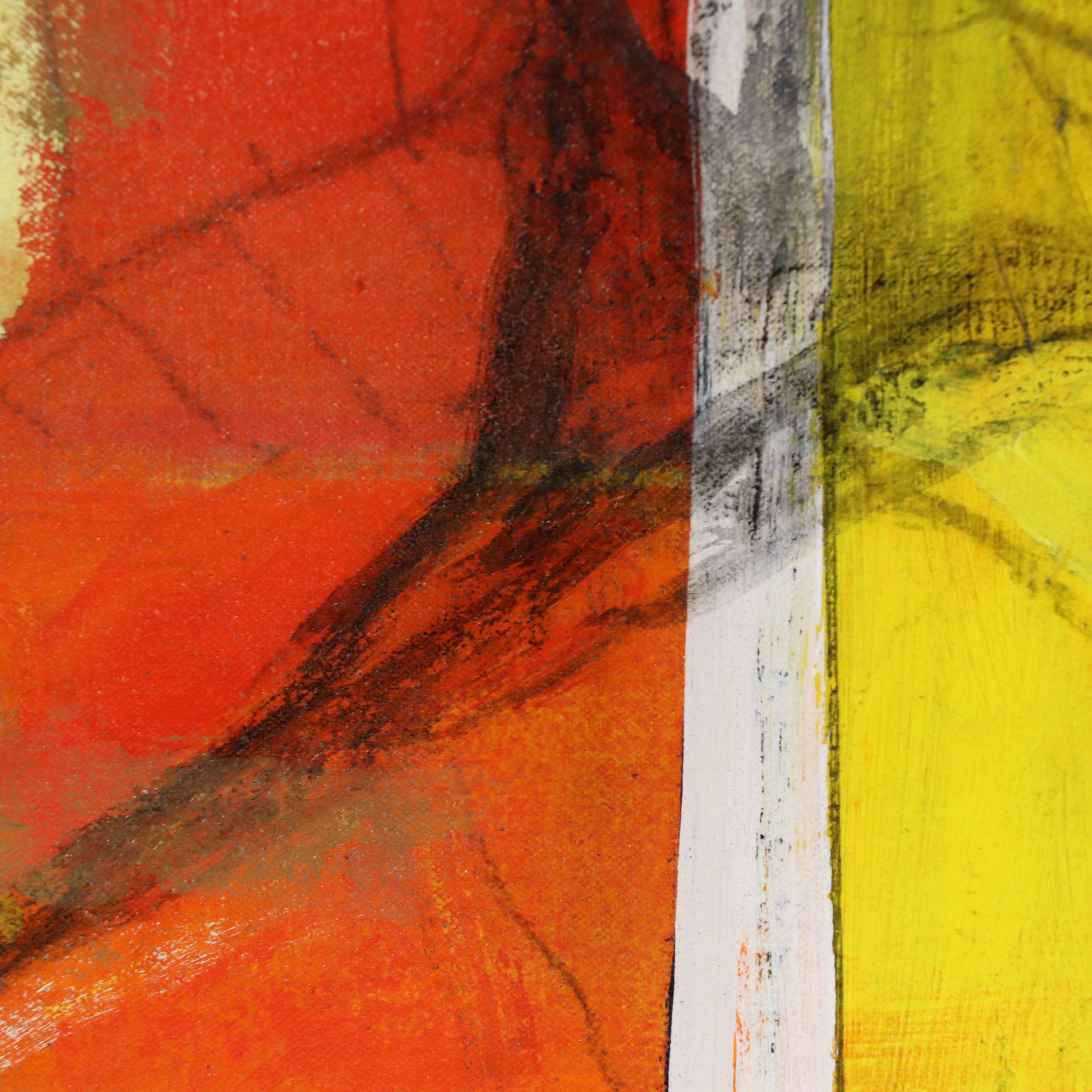 Marcy Brower Acrylic Painting "Green Line," 2005