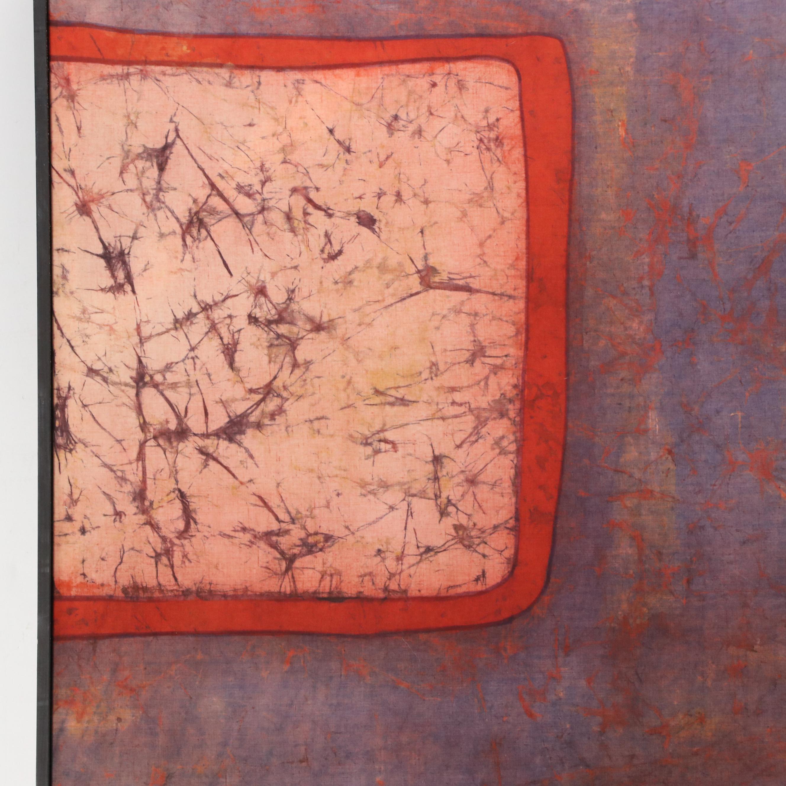 Harry Hilson Abstract Batik Textile