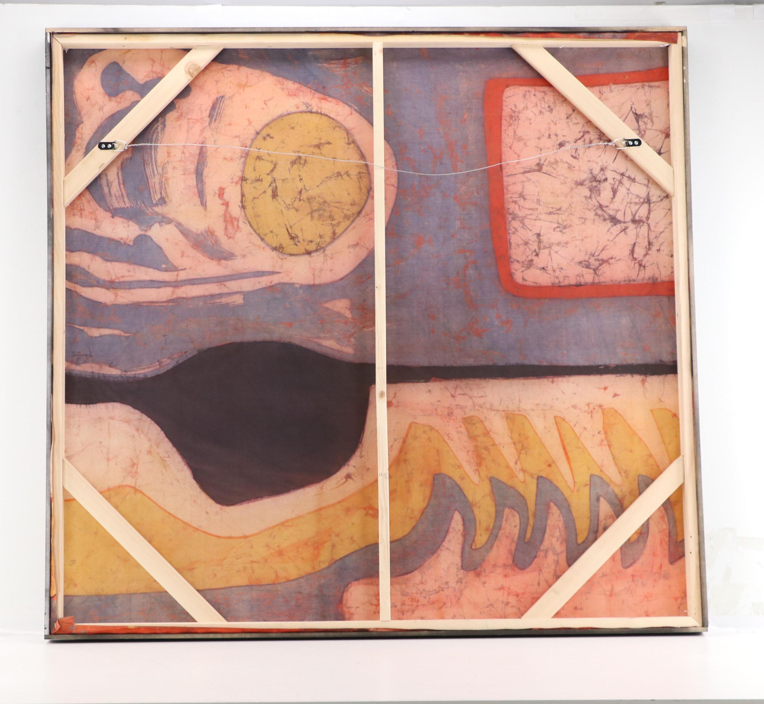 Harry Hilson Abstract Batik Textile