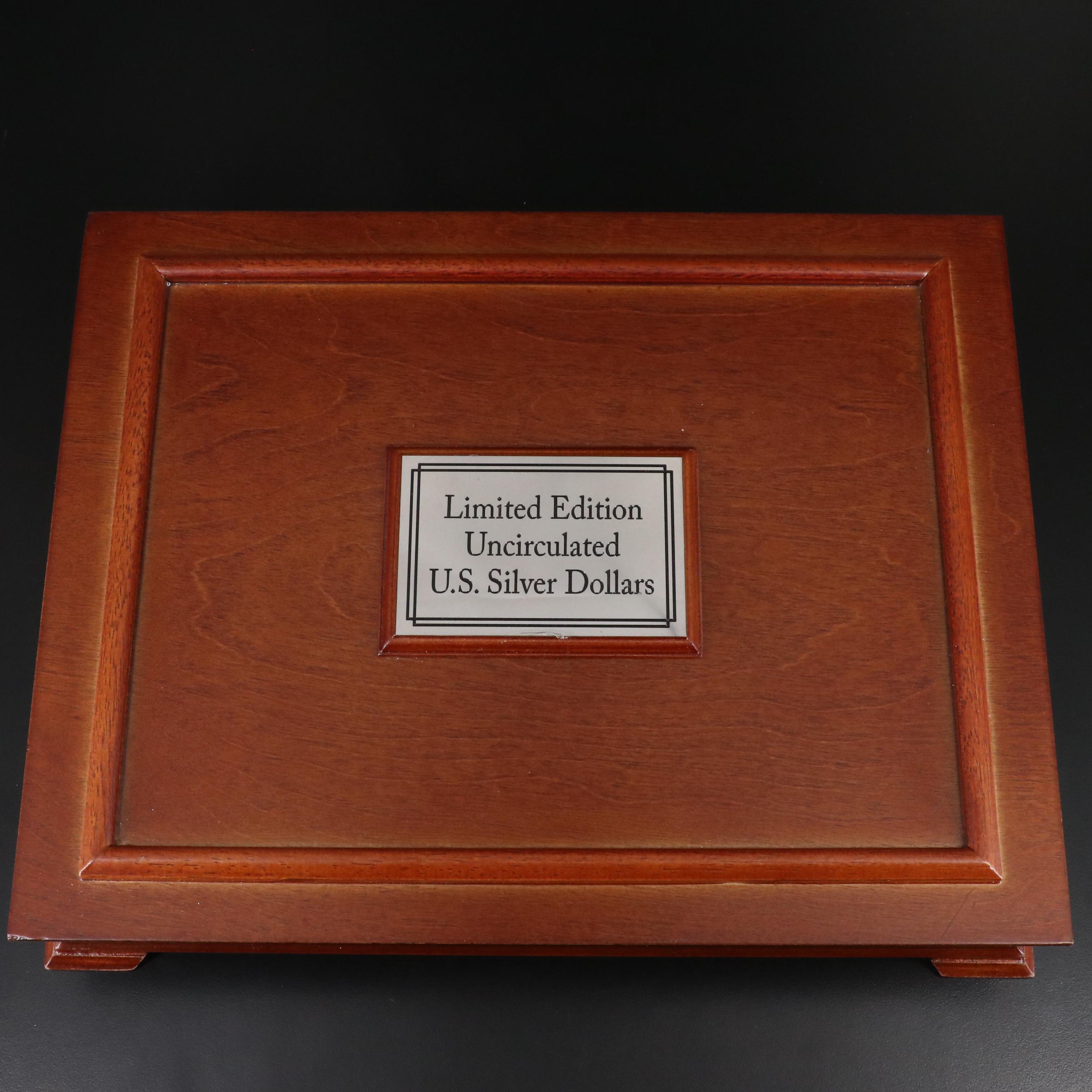 Collection of Eleven Uncirculated United States Commemorative Silver Dollars