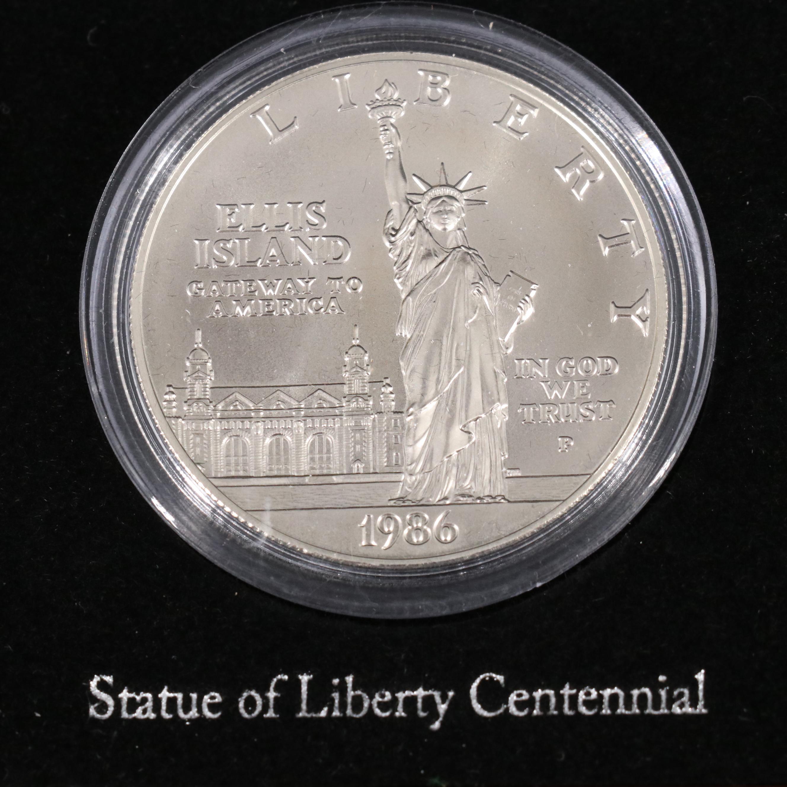 Collection of Eleven Uncirculated United States Commemorative Silver Dollars
