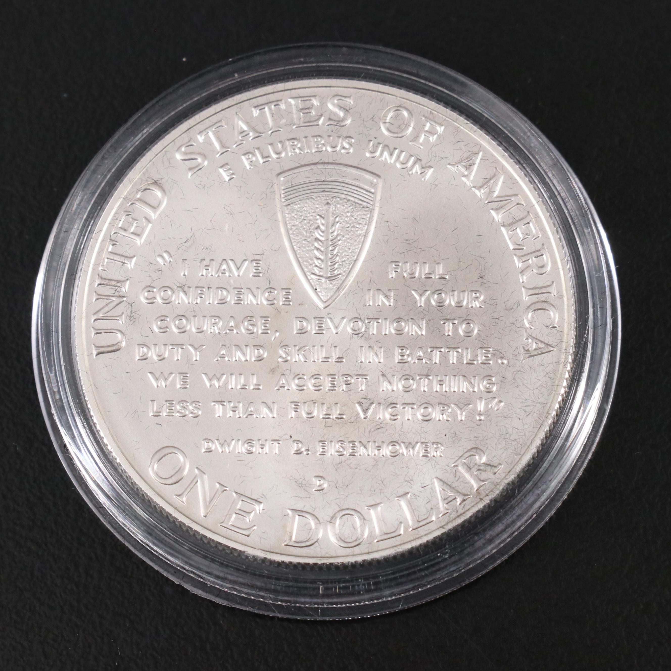 Collection of Eleven Uncirculated United States Commemorative Silver Dollars