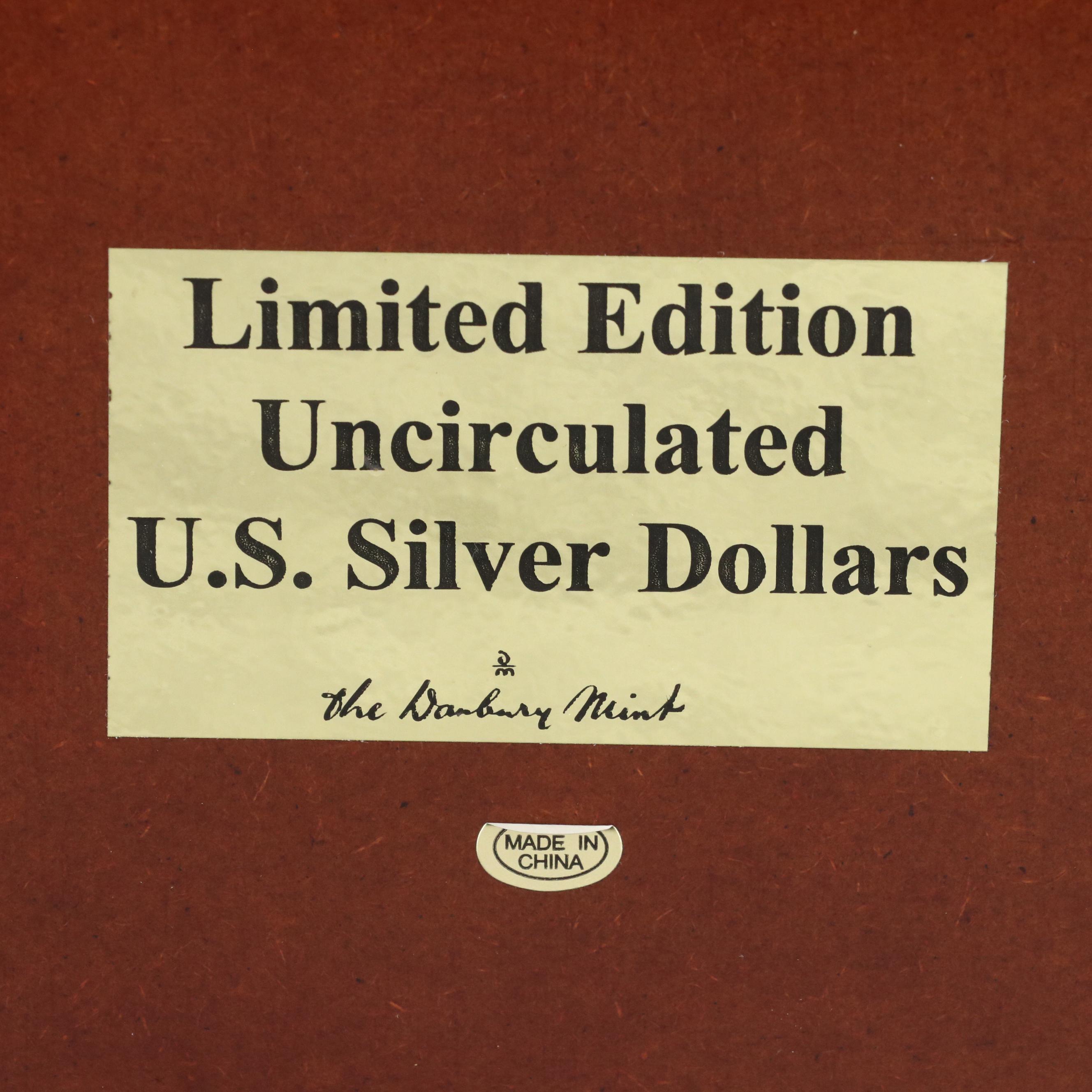 Collection of Eleven Uncirculated United States Commemorative Silver Dollars