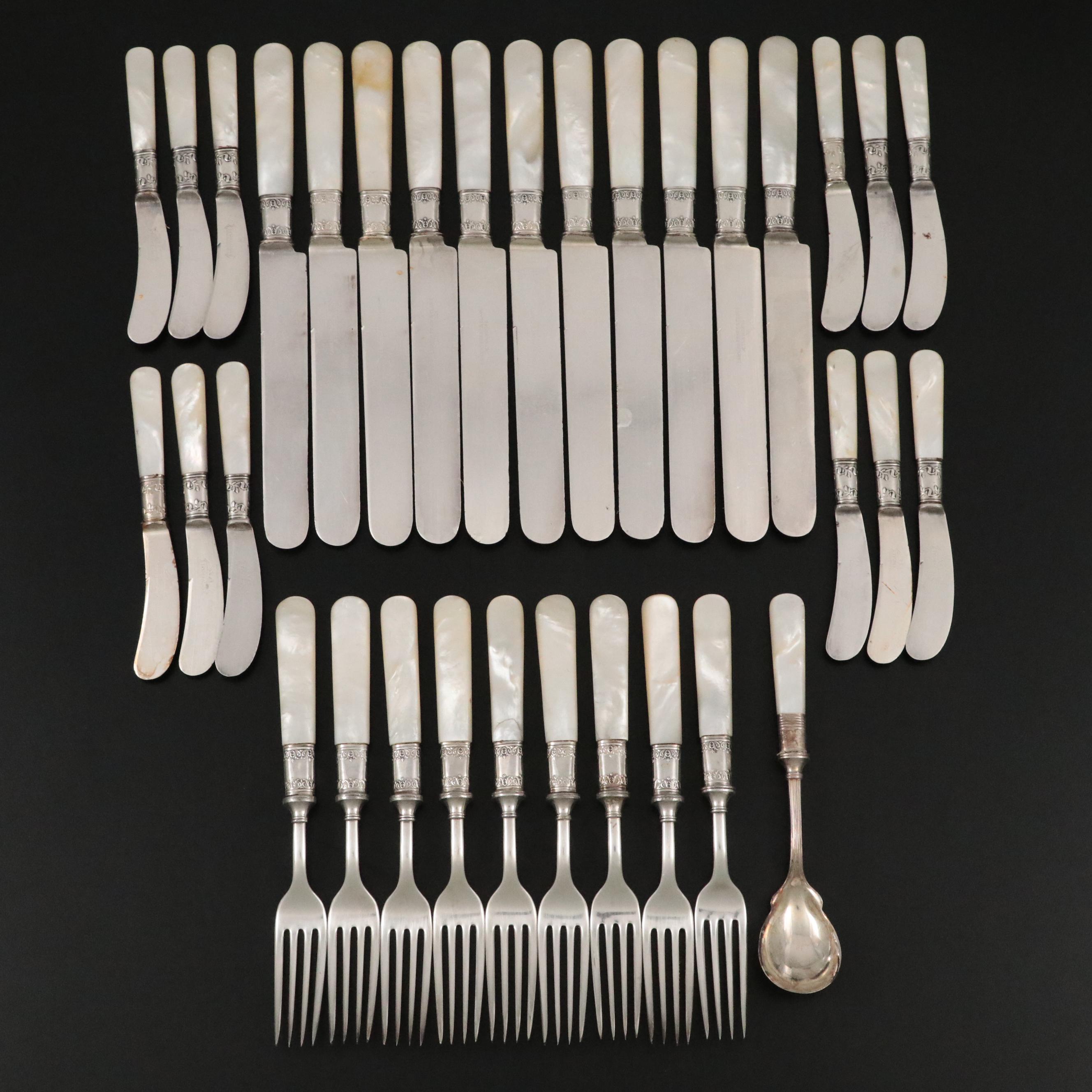 Victorian Landers, Frary & Clark and Other Mother-of-Pearl Handle Flatware