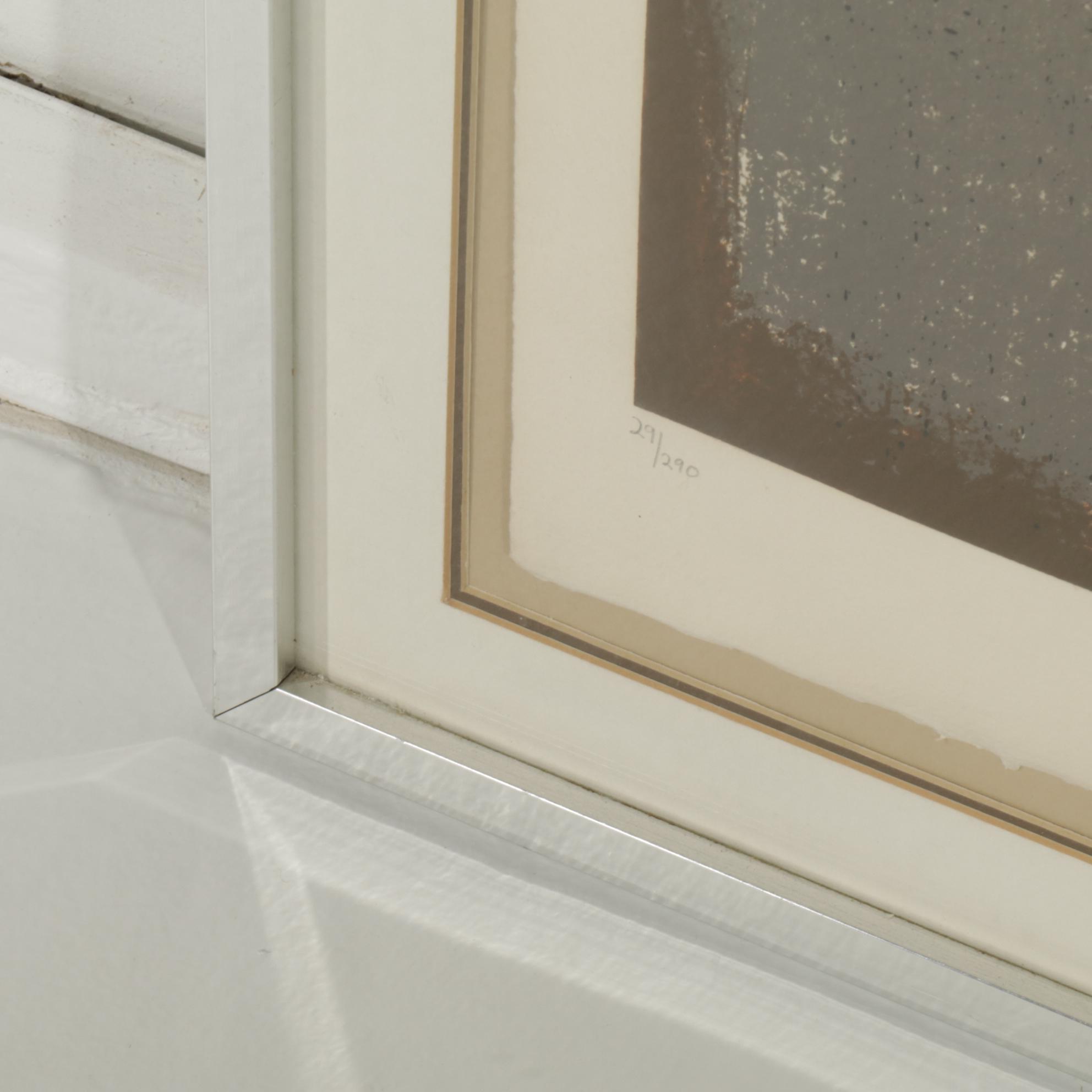 Johnny Friedlaender Color Lithograph "Paris,"  ca. 1965