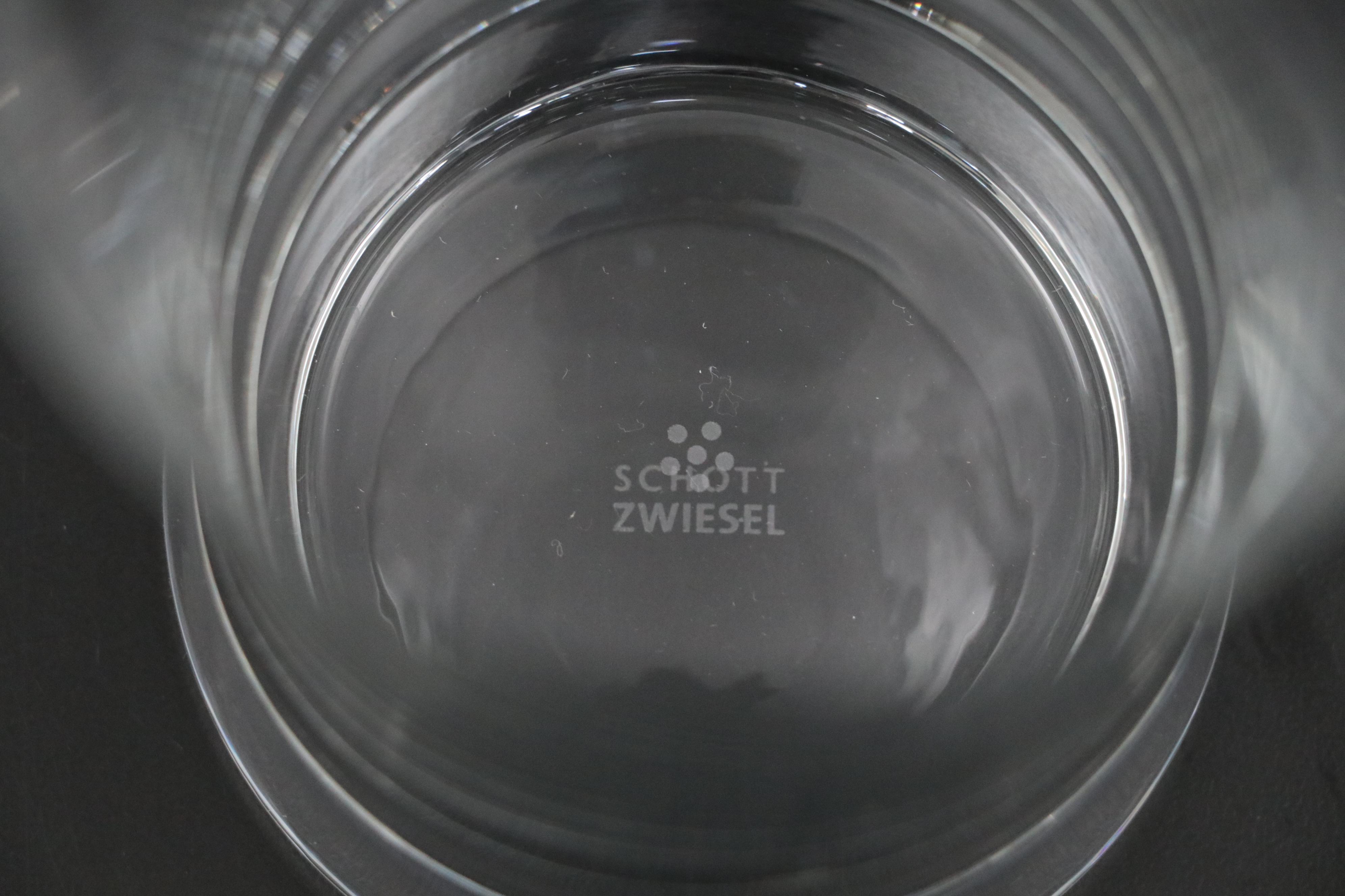 Schott Zweisel Decanter, Wine Glasses and Tumblers