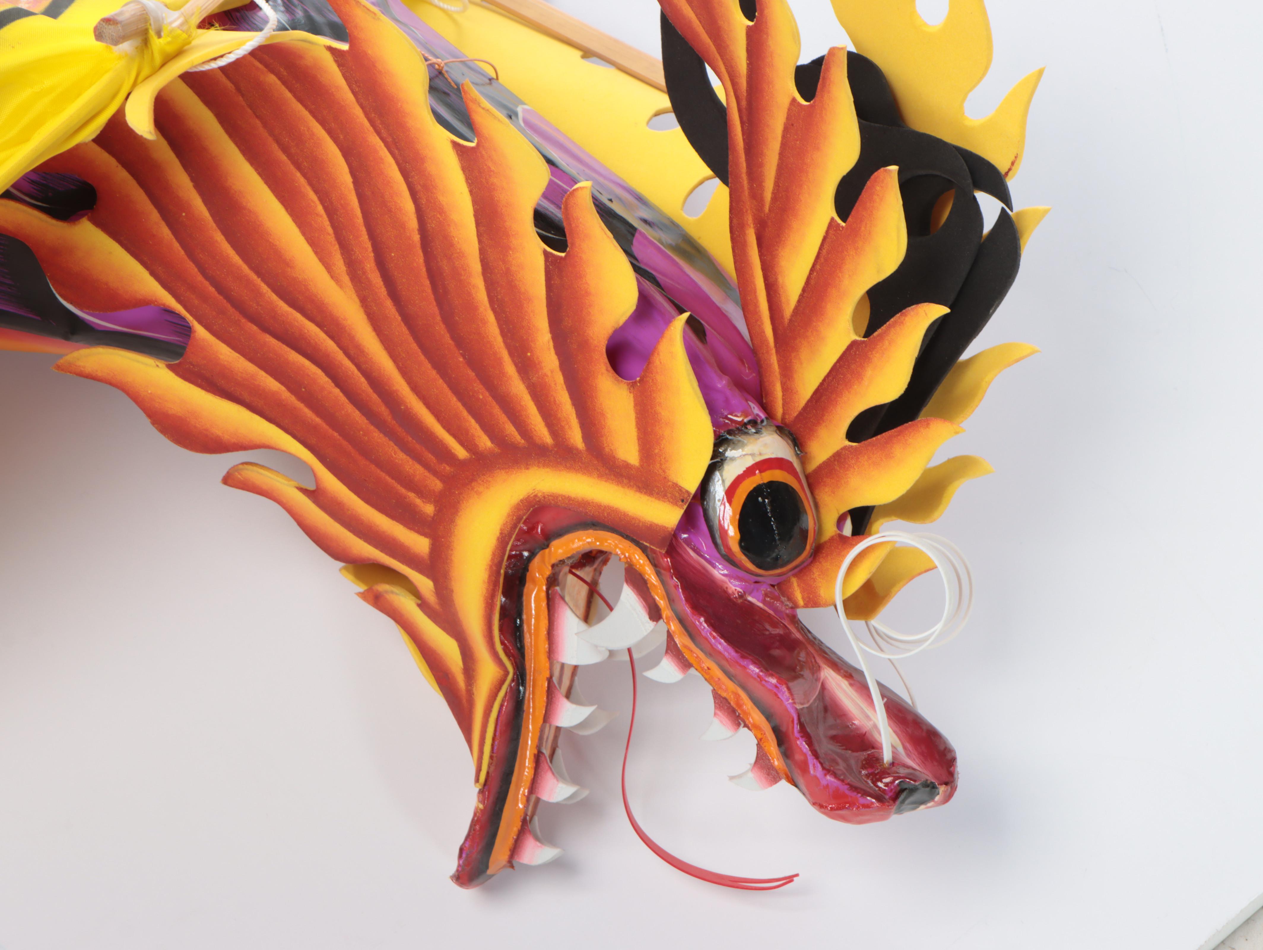 Fantasy Kites Handmade Dragon Motif Kite