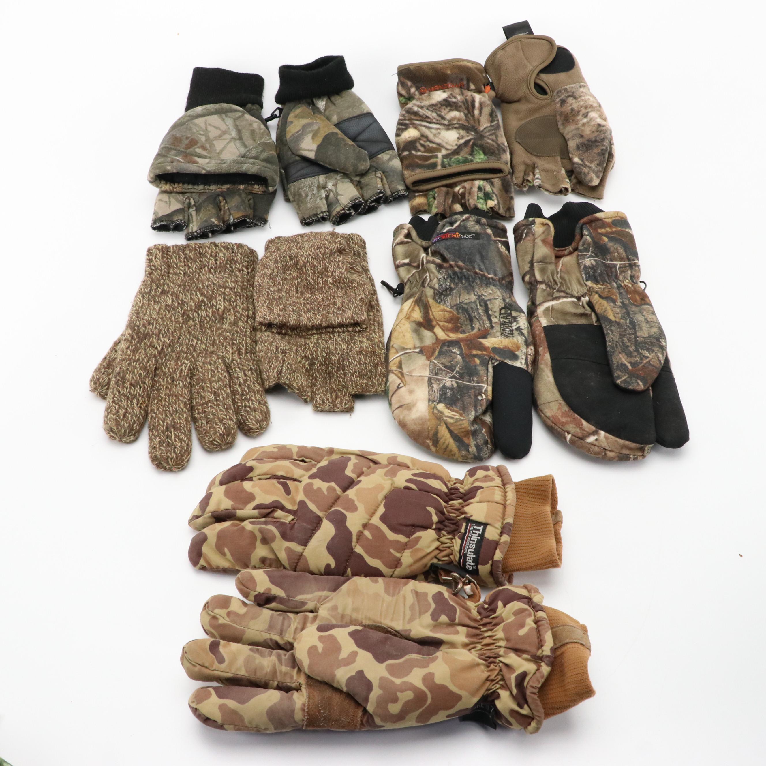 Cabela's, RedHead, KUIU, and Other Camouflage Gloves, Neck Gaiters, Hoods, More
