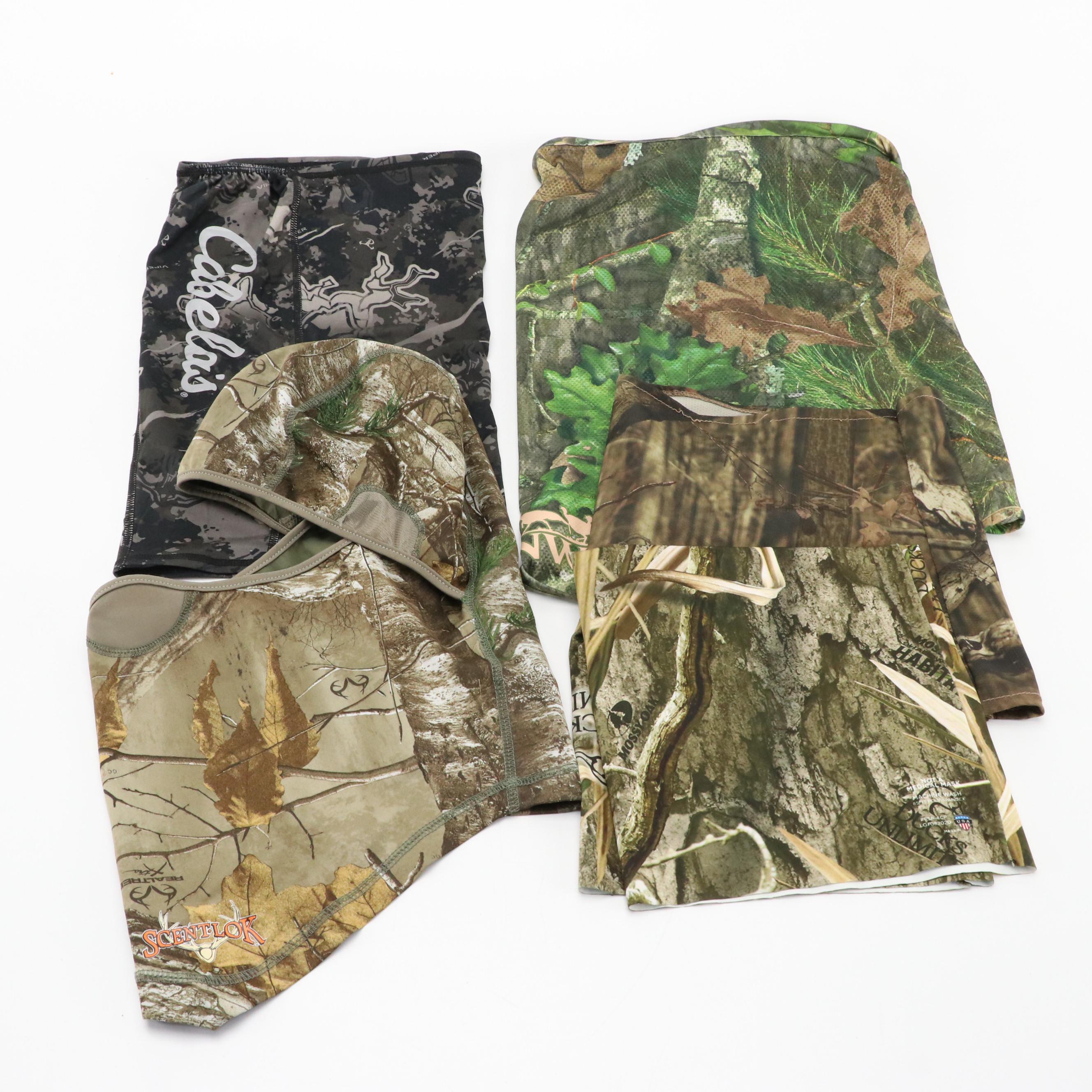 Cabela's, RedHead, KUIU, and Other Camouflage Gloves, Neck Gaiters, Hoods, More
