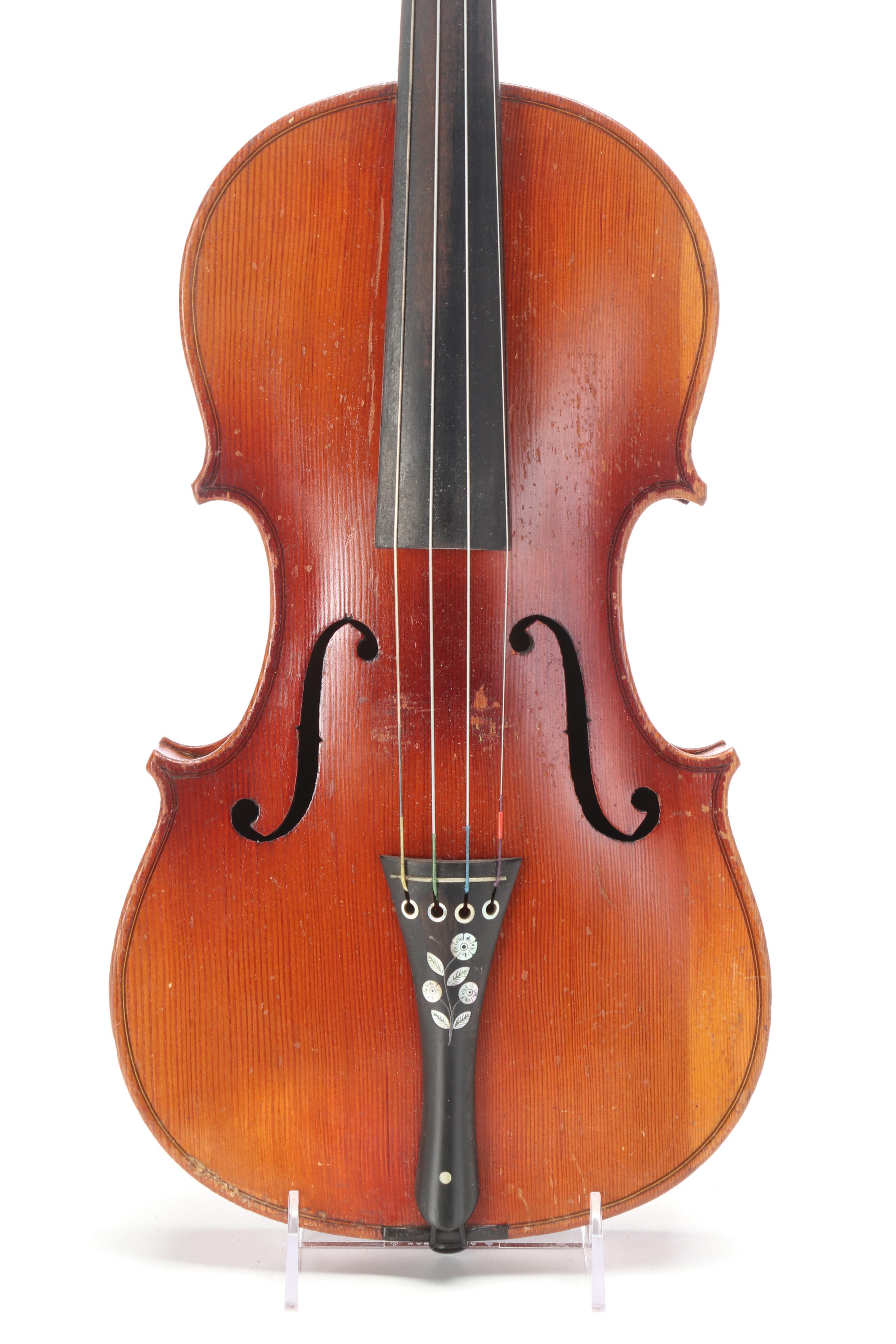 Stradivarius Copy Spruce and Maple 4/4 Violin