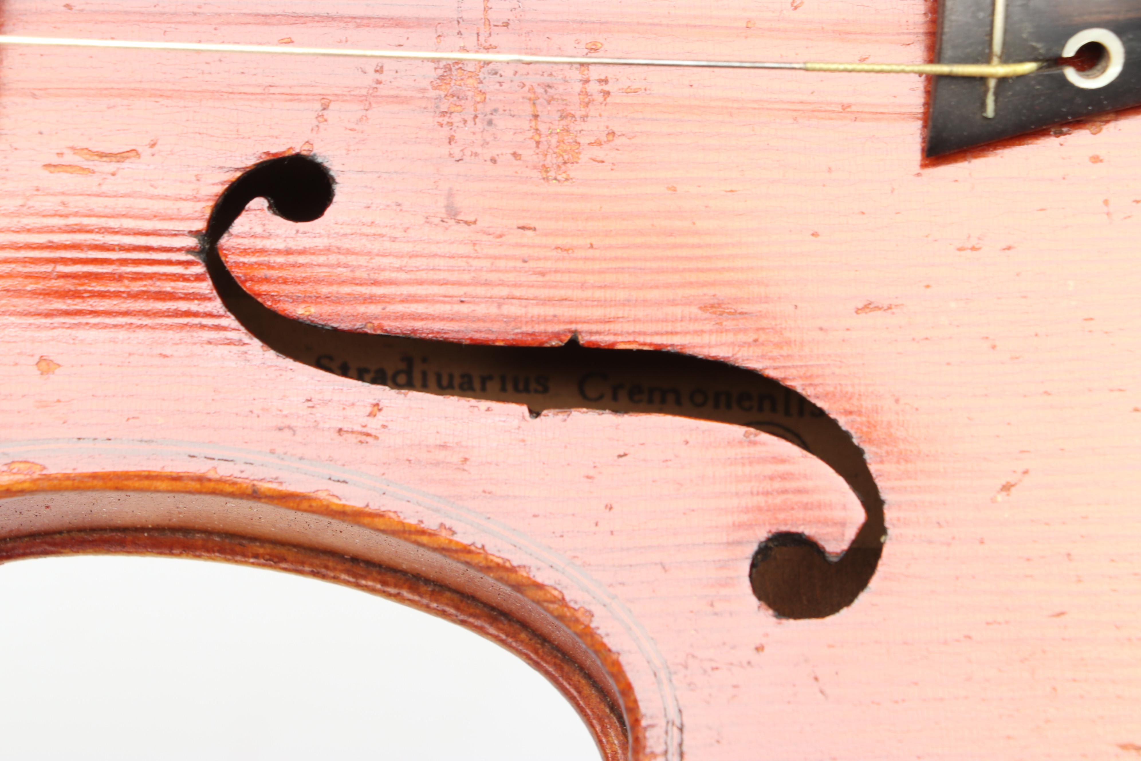 Stradivarius Copy Spruce and Maple 4/4 Violin