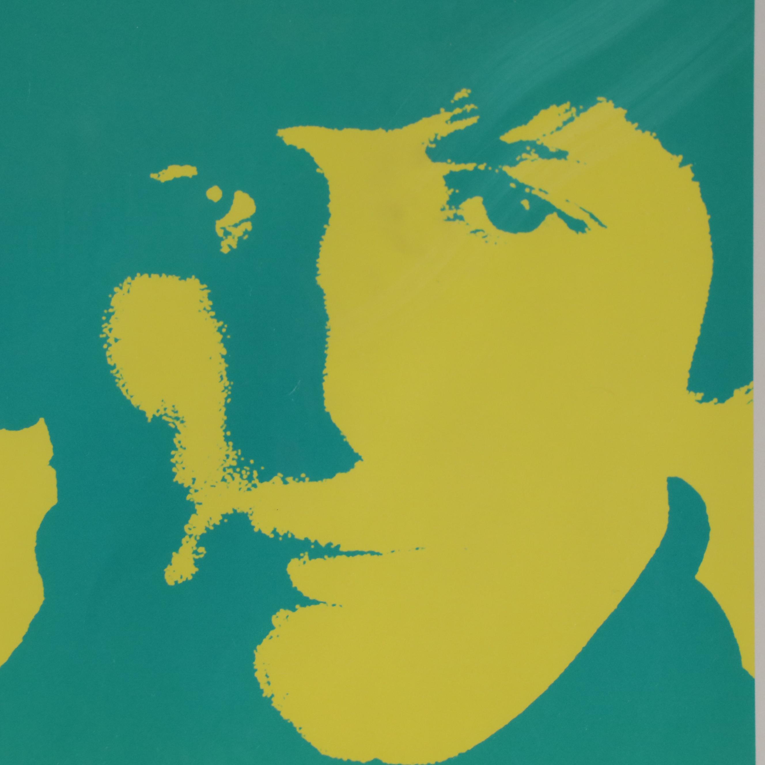 "The Beatles" Offset Lithograph Reproduction Poster